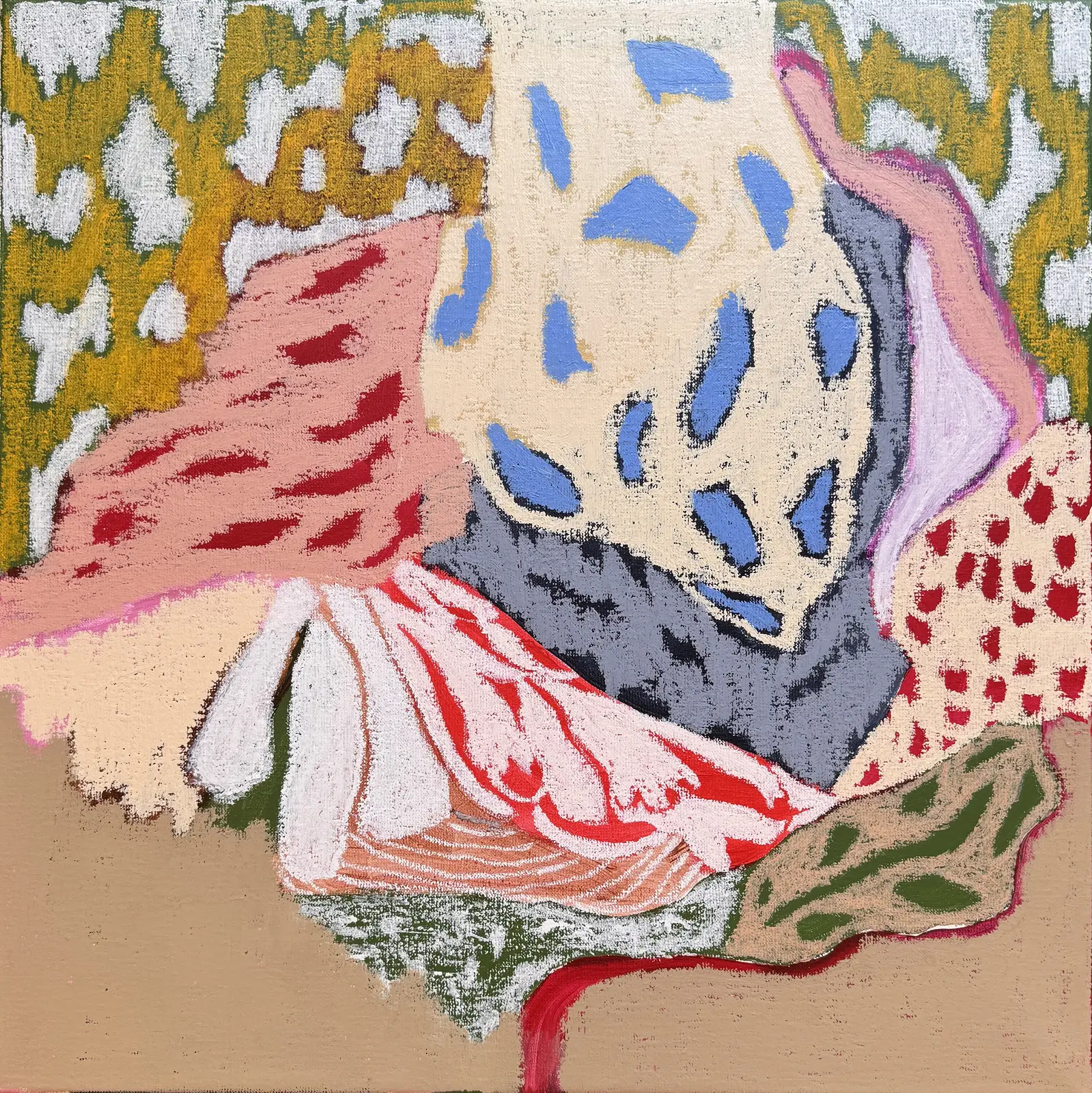 Oljemålning Arctic Flora av Anna Forster