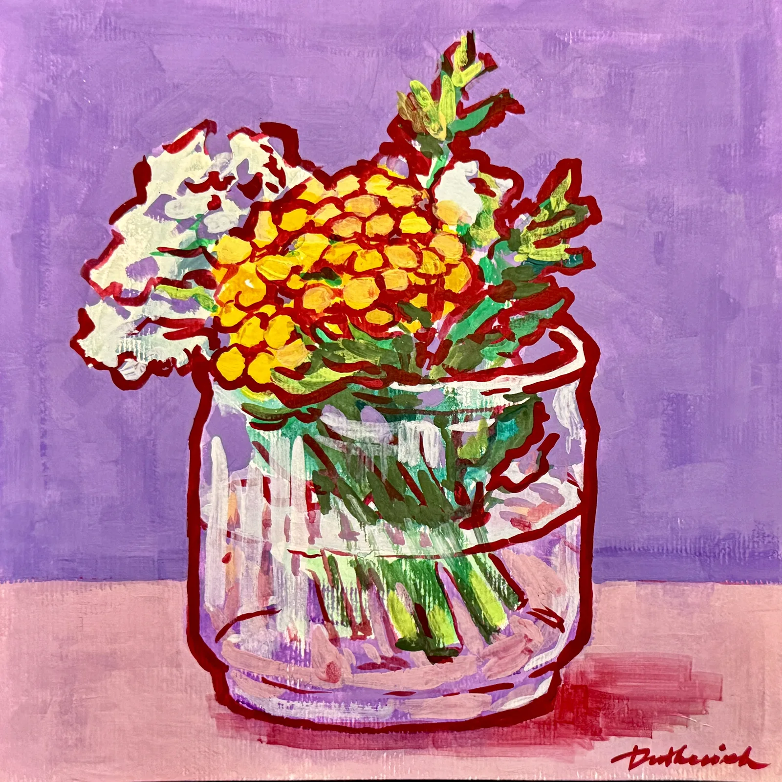 Mimosa bouquet av Ekaterina Dutkevich