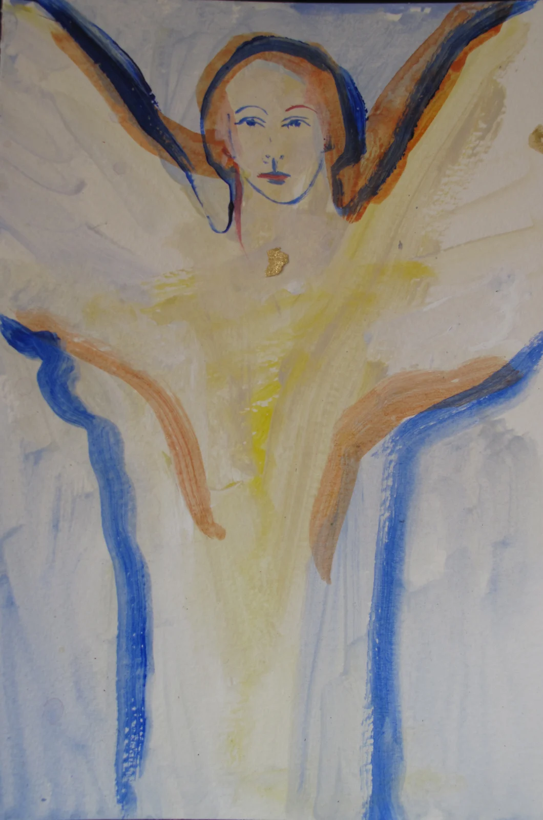 Akrylmålning Lyfta av Jette Dalsgaard Agborg Lilliestierna