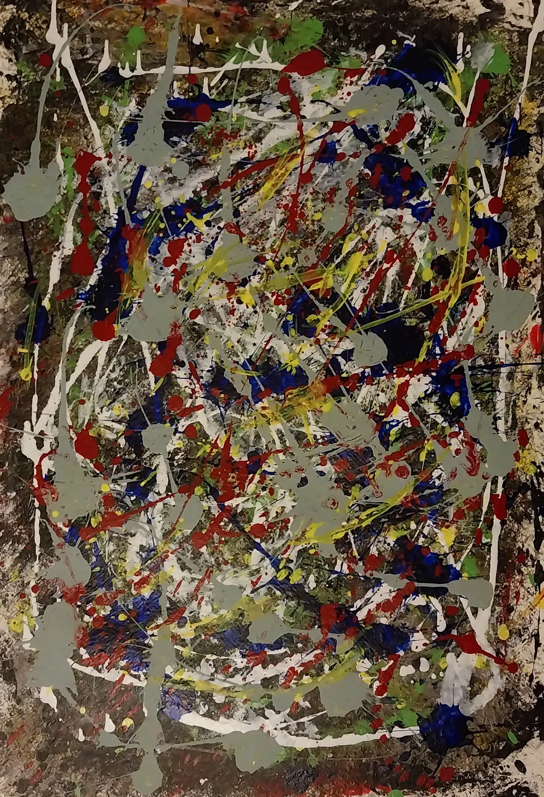 Akrylmålning Svik (Betrayal) av Rune Martinsen