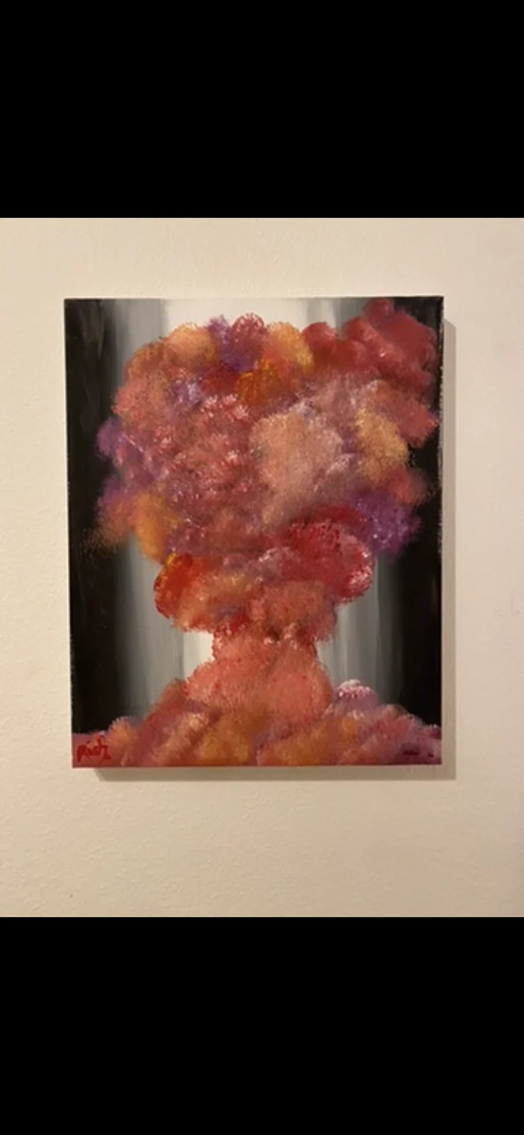 Akrylmålning av Rich Sanita von Glasenapp