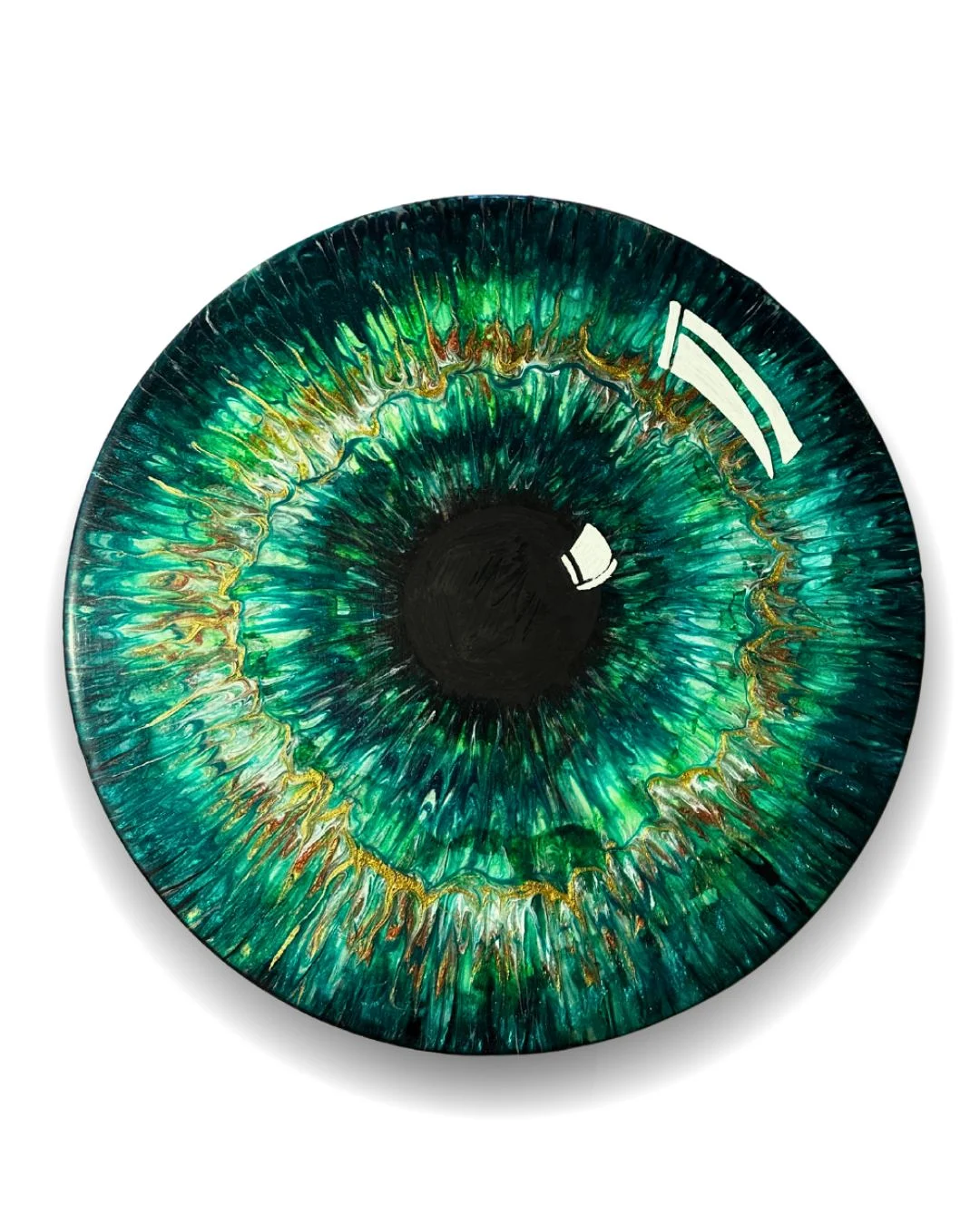 Green eye av Sara Kidby