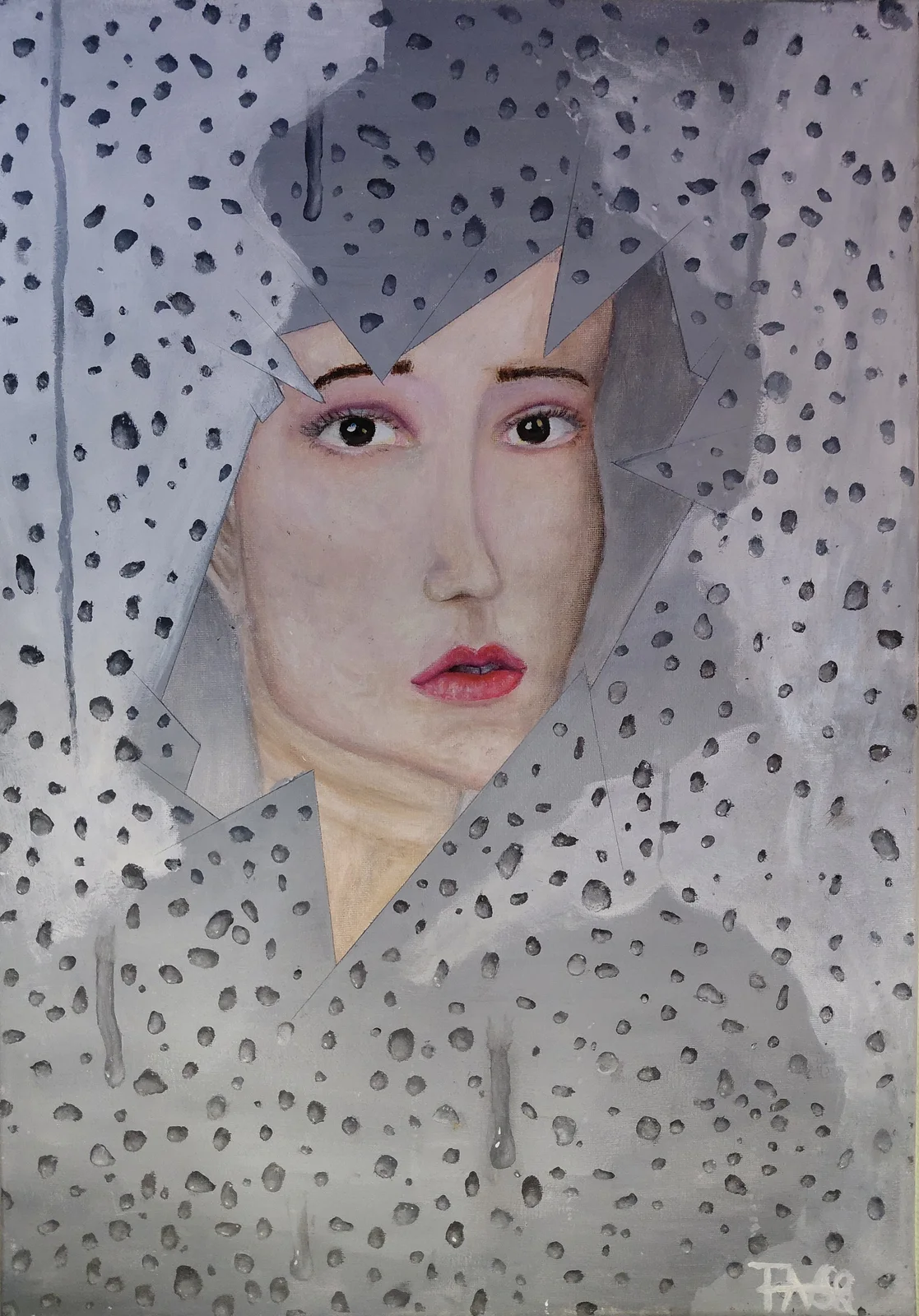 Oljemålning av TNS&