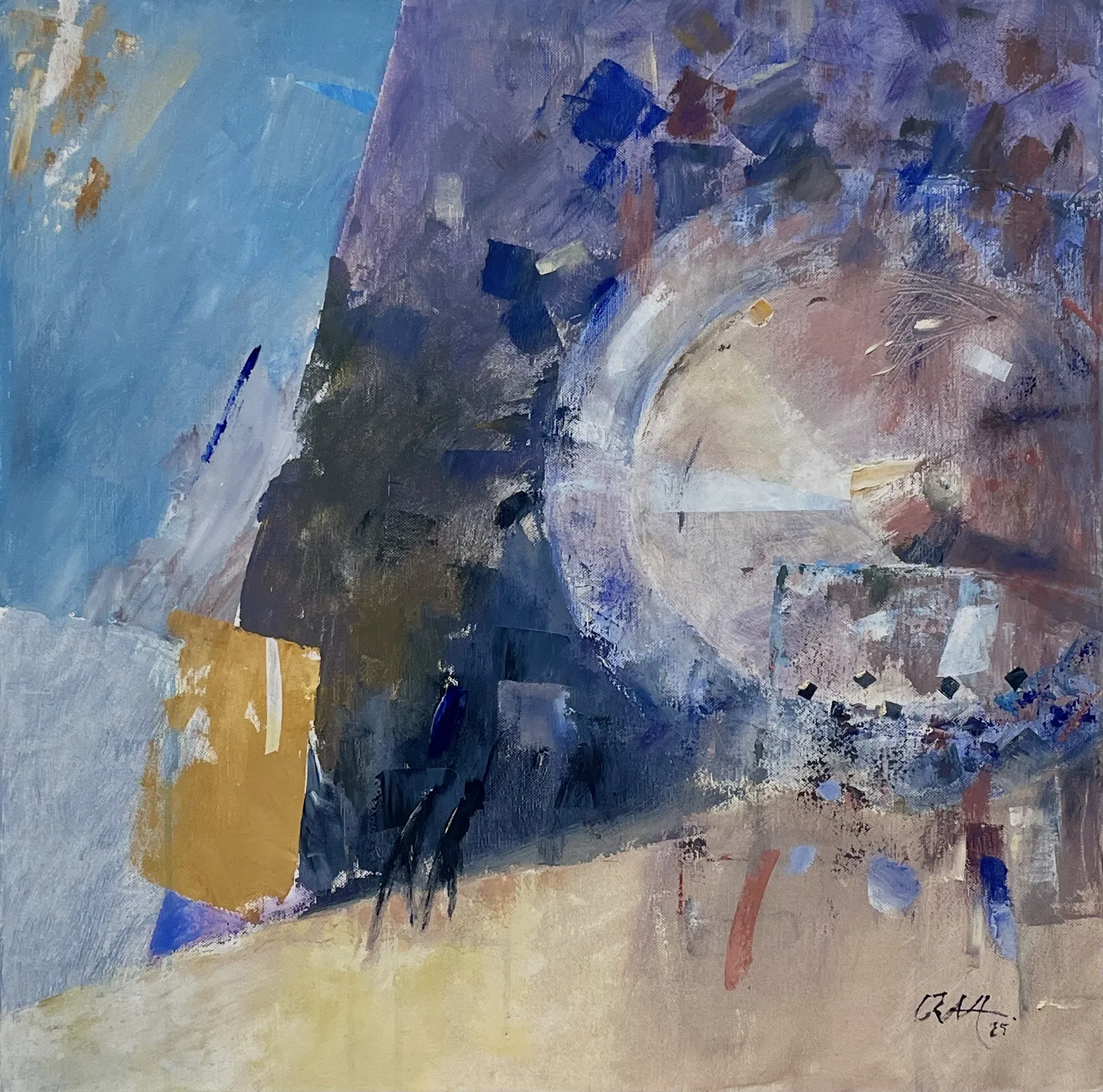 Oljemålning TIMELESS av Thomaz Grahl