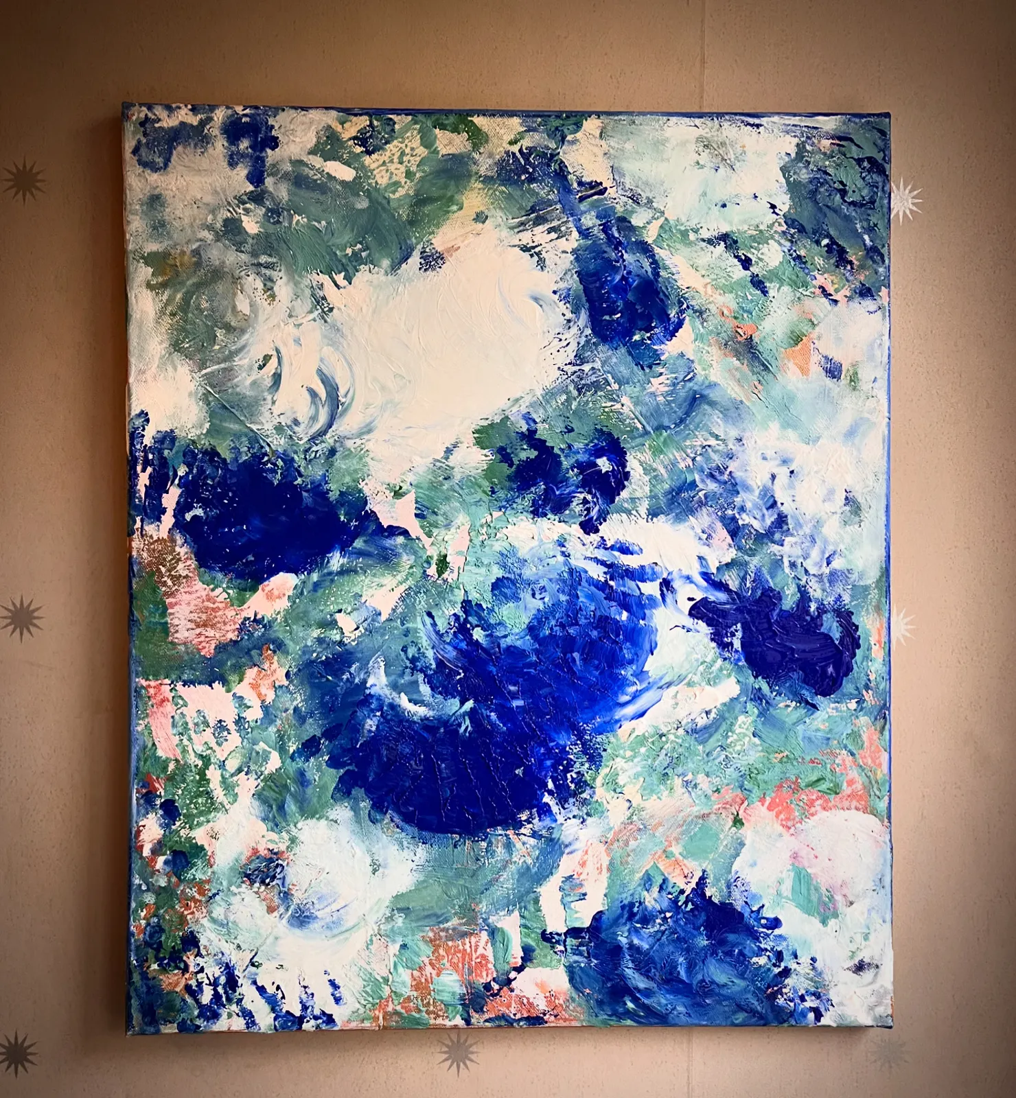 Akrylmålning av Robin Nilsson