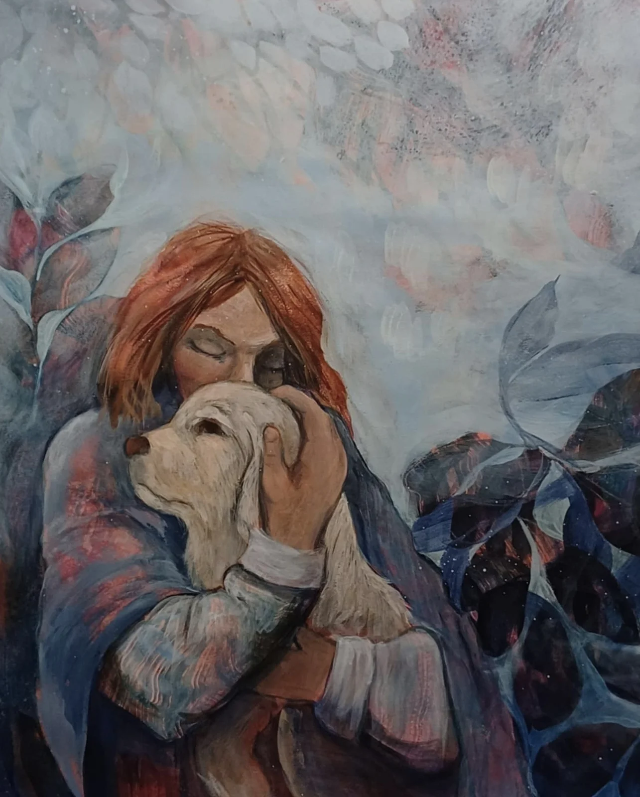 Akrylmålning Du och jag av Agneta Tynander