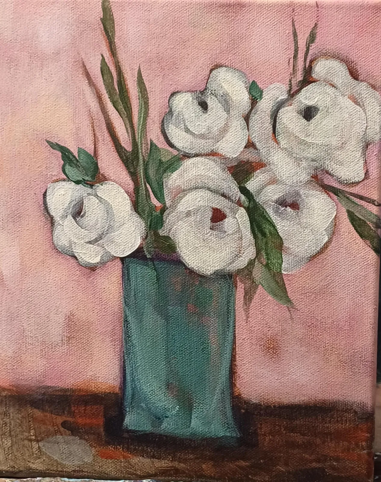 Akrylmålning Utan titel av Agneta Tynander