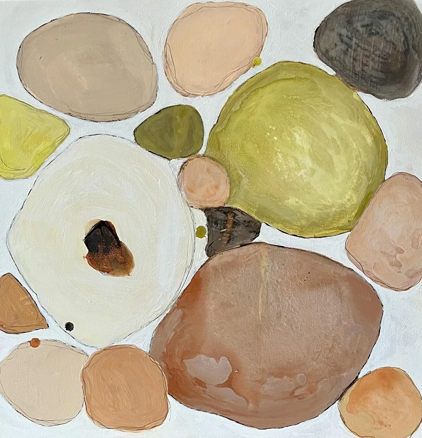 Akrylmålning av Kia Kinell