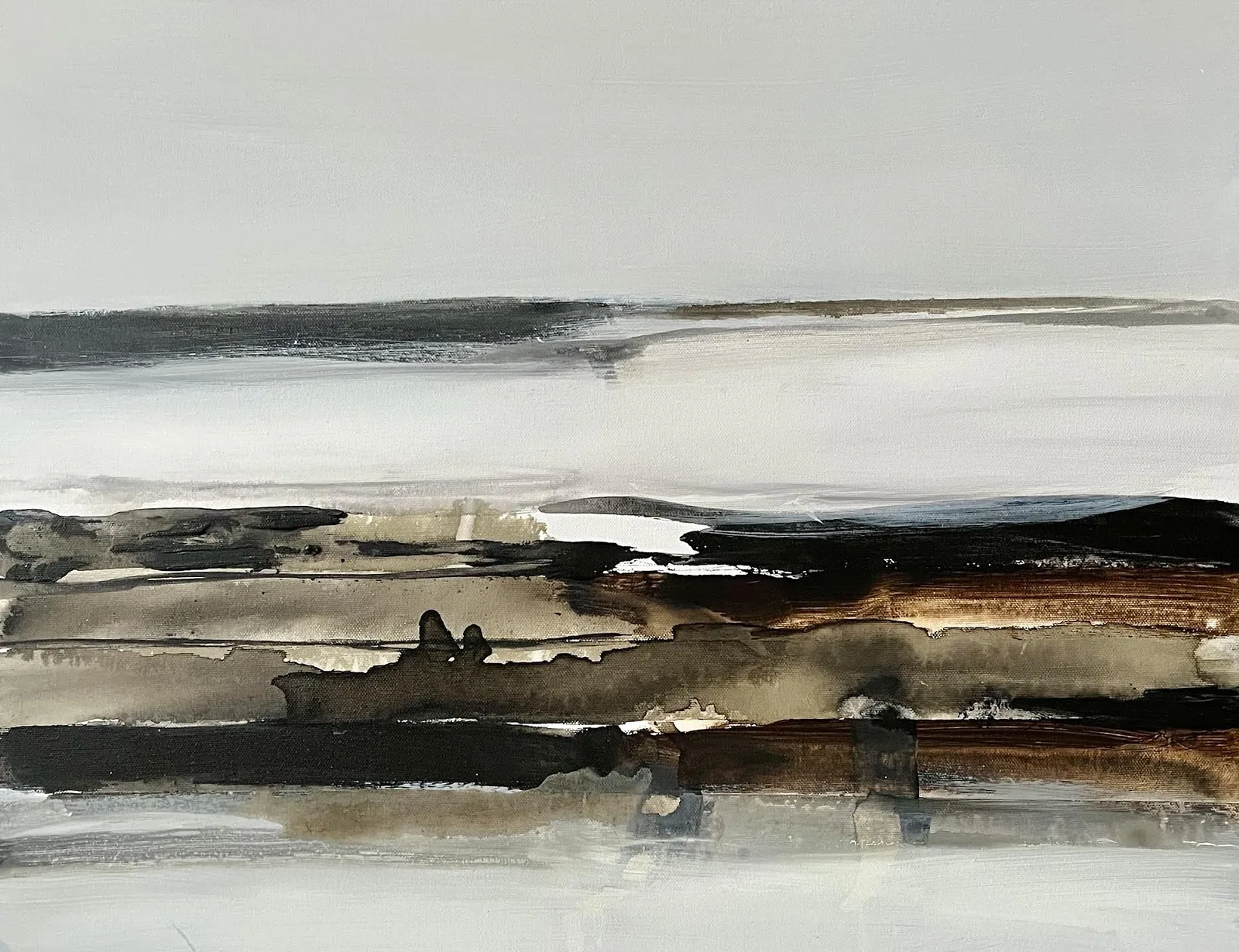 Akrylmålning av Kia Kinell