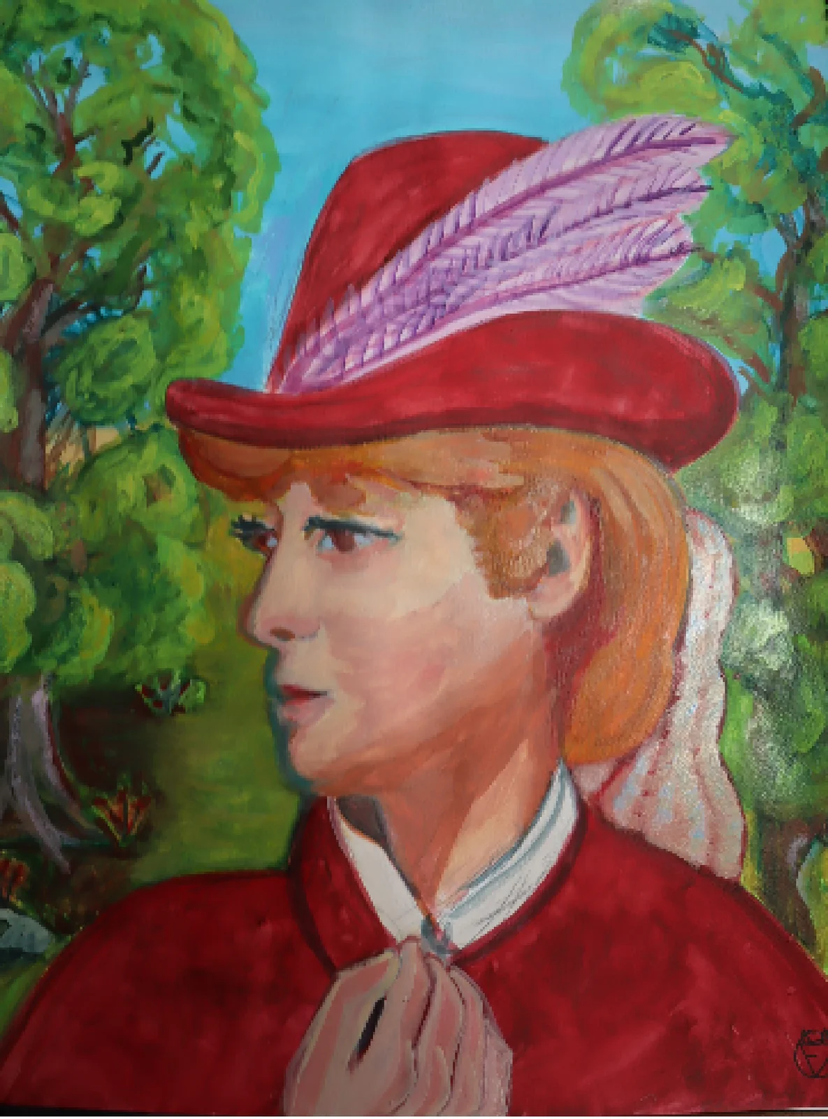 95 ) Manet's Suzon of La Belle Epoque. av Victor Finnigan