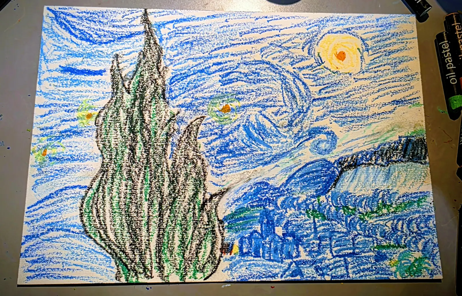 Starry night by Vincent av Vincent Appel