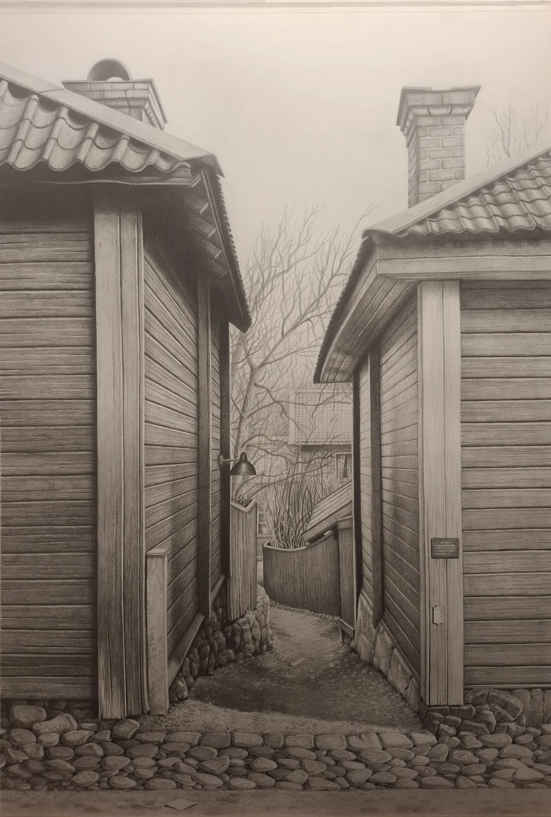 Brunnsgränd, Falun av Mats Olsson