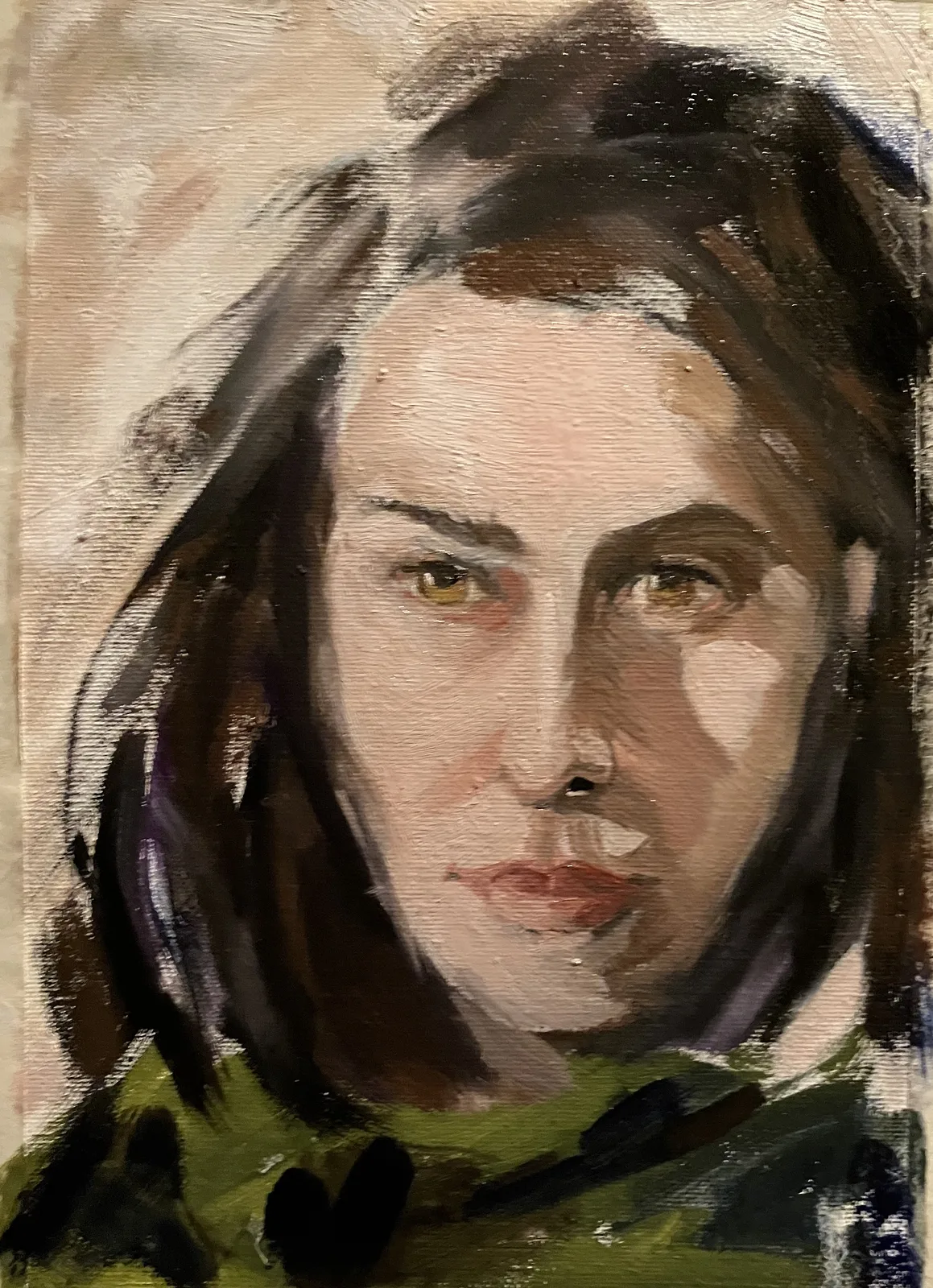 Oljemålning av Olga Hermansson
