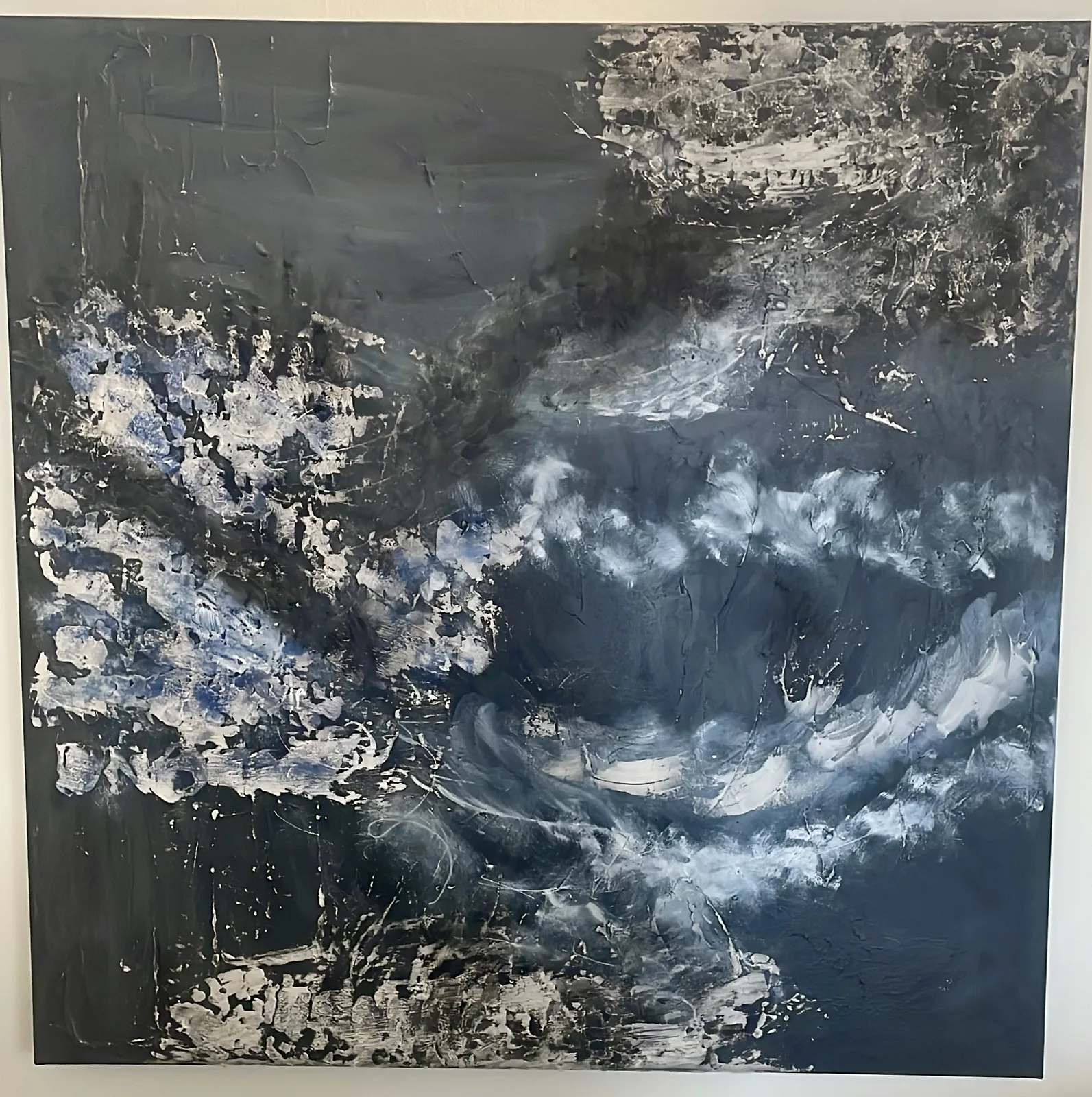Akrylmålning Ocean miracle av Charlotta Thysell
