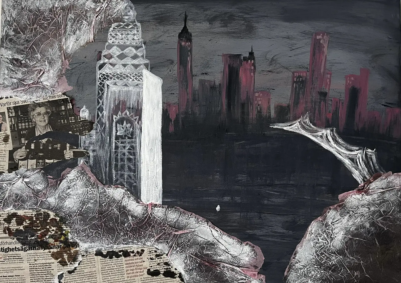 Akrylmålning av ℛ𝒶𝓂𝒾𝓃𝒶 𝒦𝒽𝒶𝓈𝓈𝒶𝓃ℴ𝓋𝒶