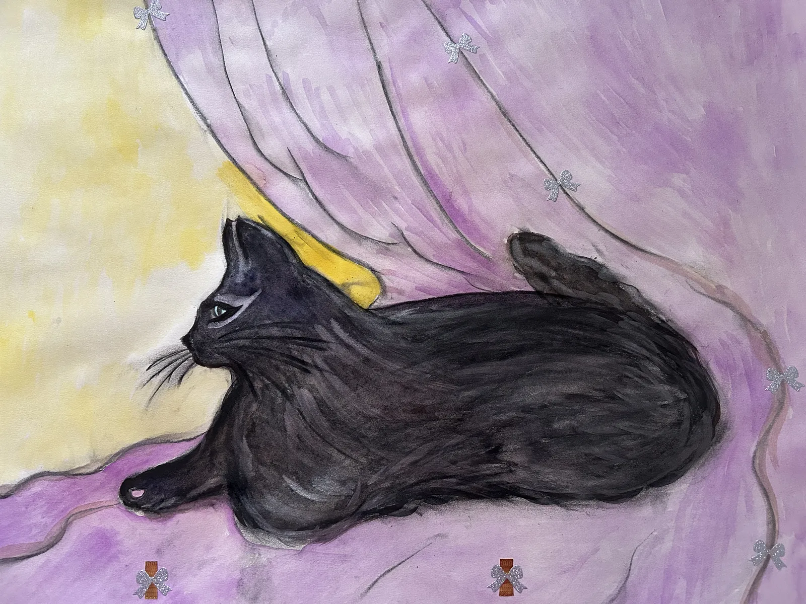 Katt: Luna/Queen of Egypt av Malin Strandvall