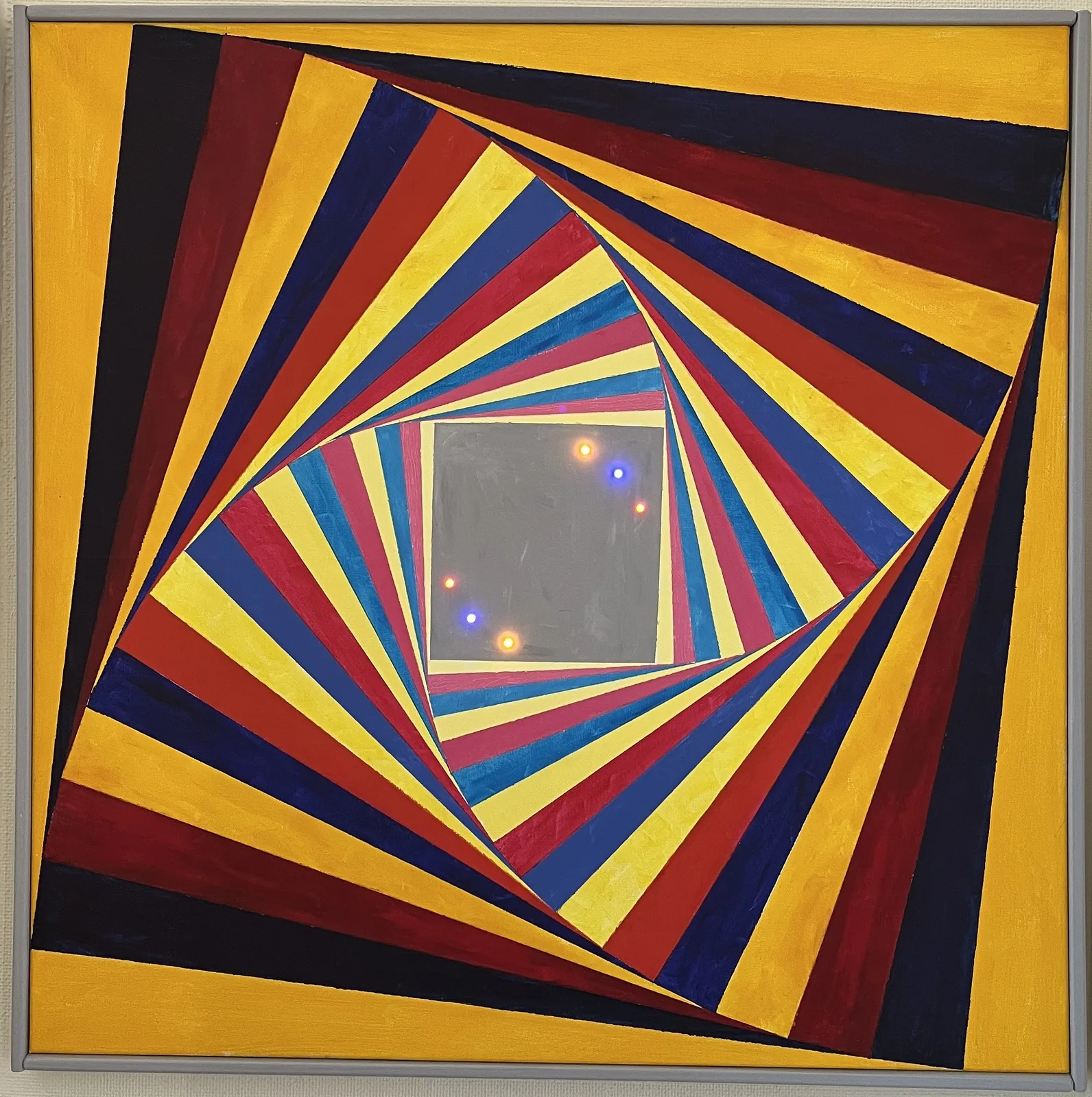 Akrylmålning GBR-rotation av Holger Israelsson