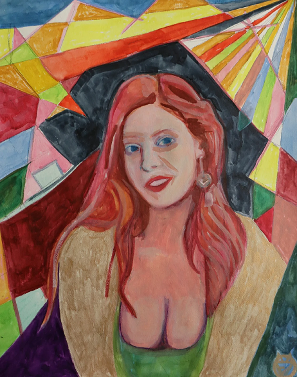 97 ) Sibyl A Kailena in a Caleidoscope. av Victor Finnigan
