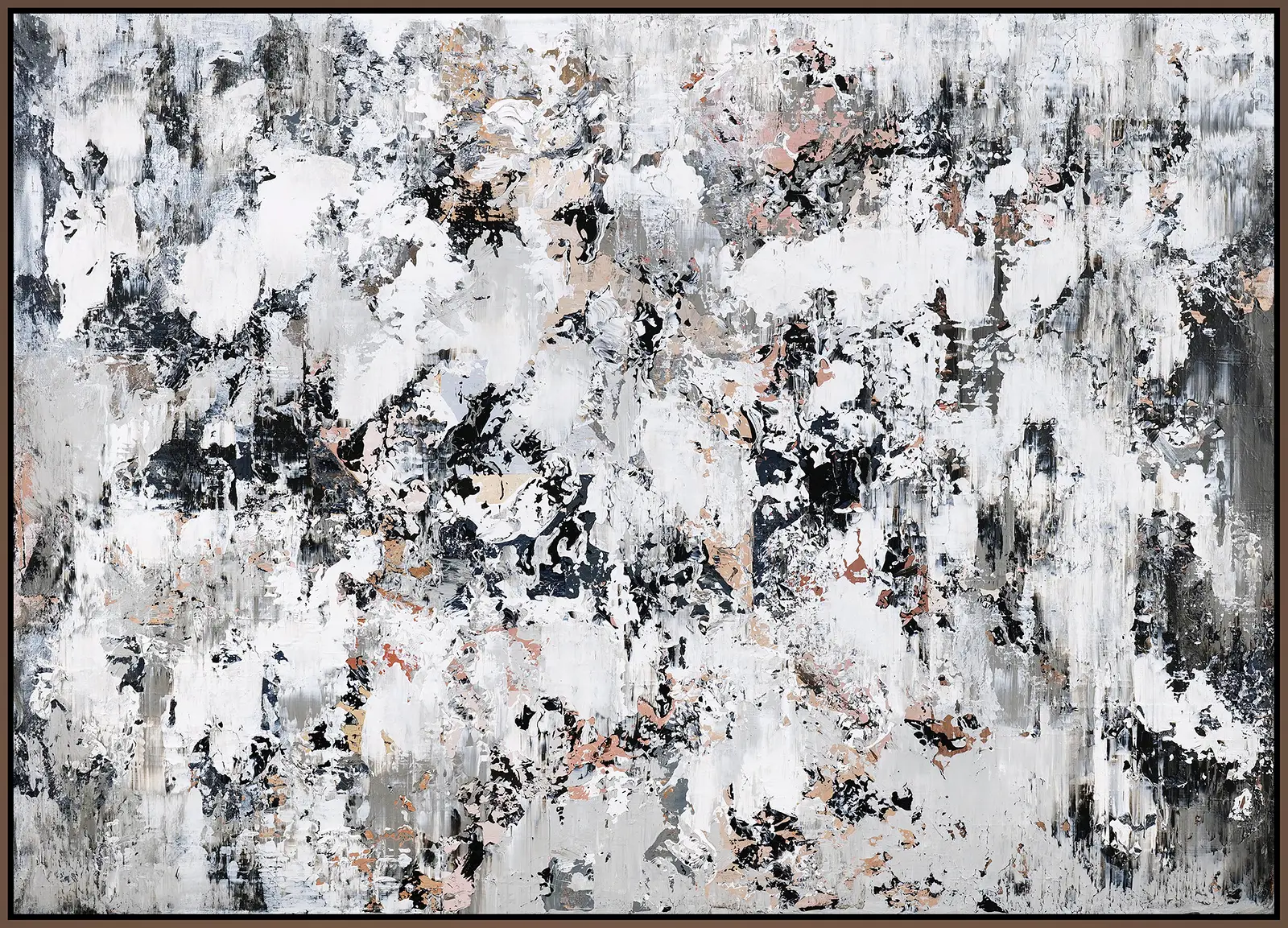 Akrylmålning Abstract No 2602 av Tomas Hammar