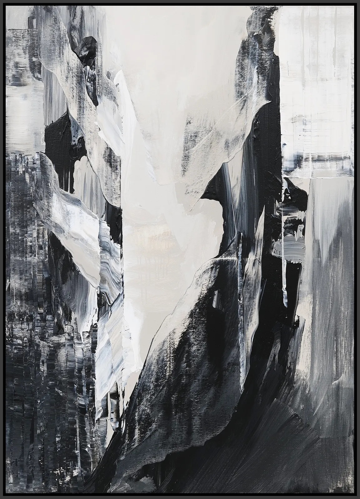 Akrylmålning Abstract No.2515 av Tomas Hammar