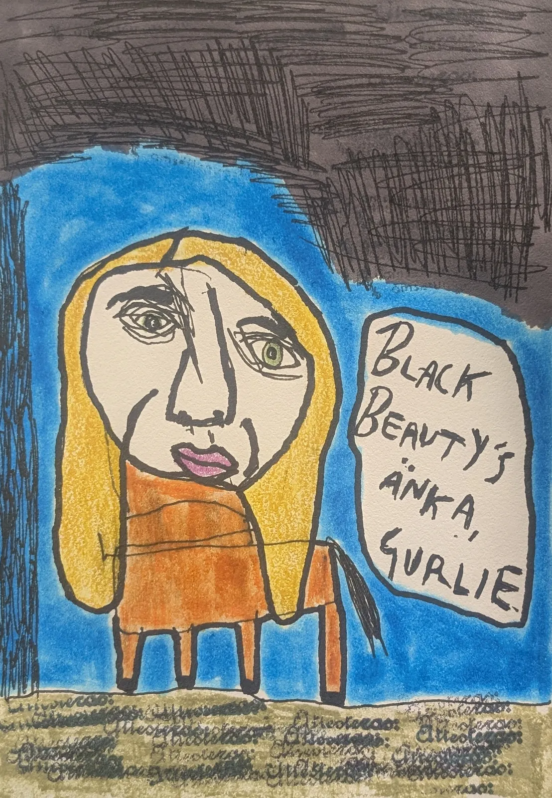 Black Beautys änka, Gurlie av Mikael Jonsson