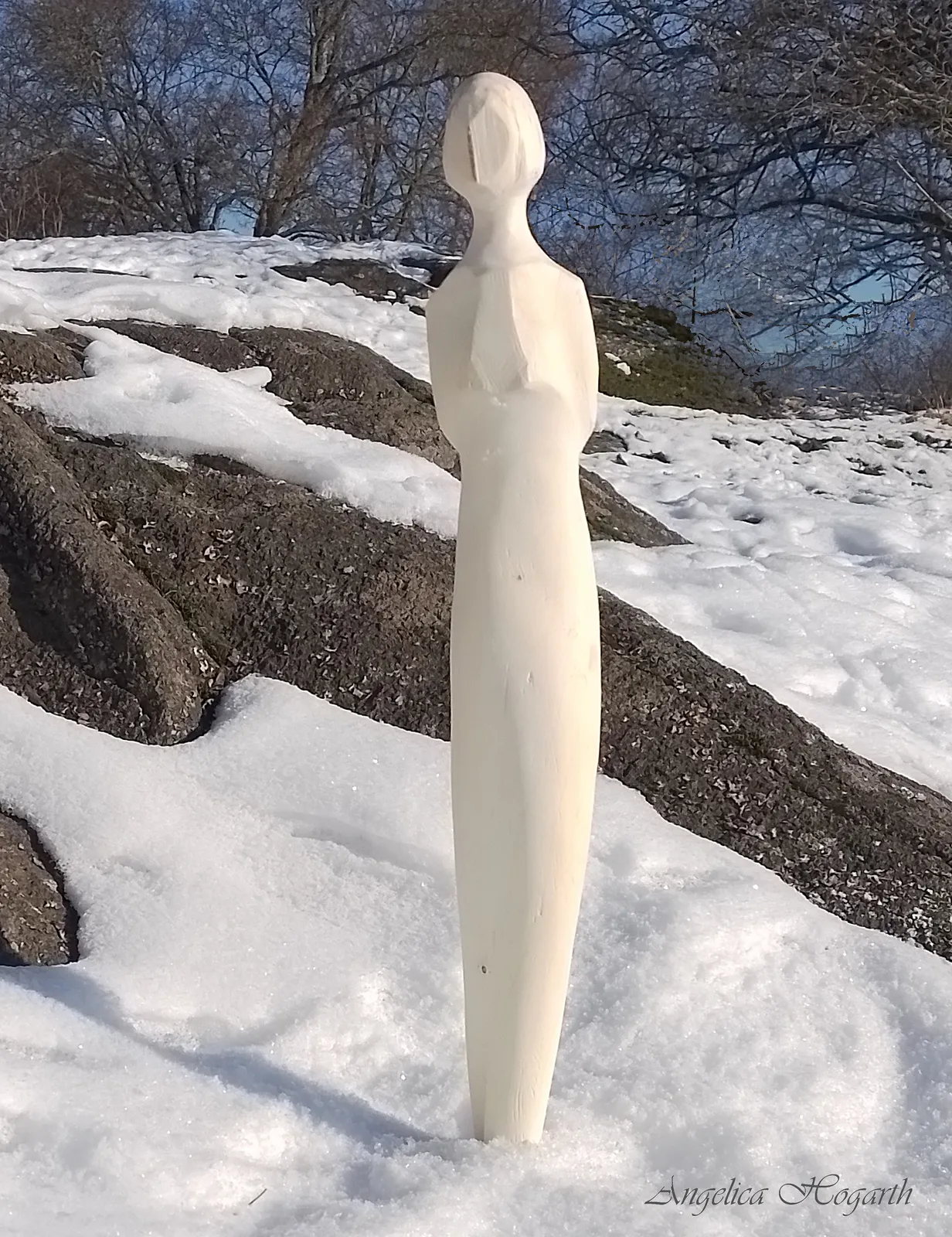 Skulptur Gaze av Angelica Hogarth