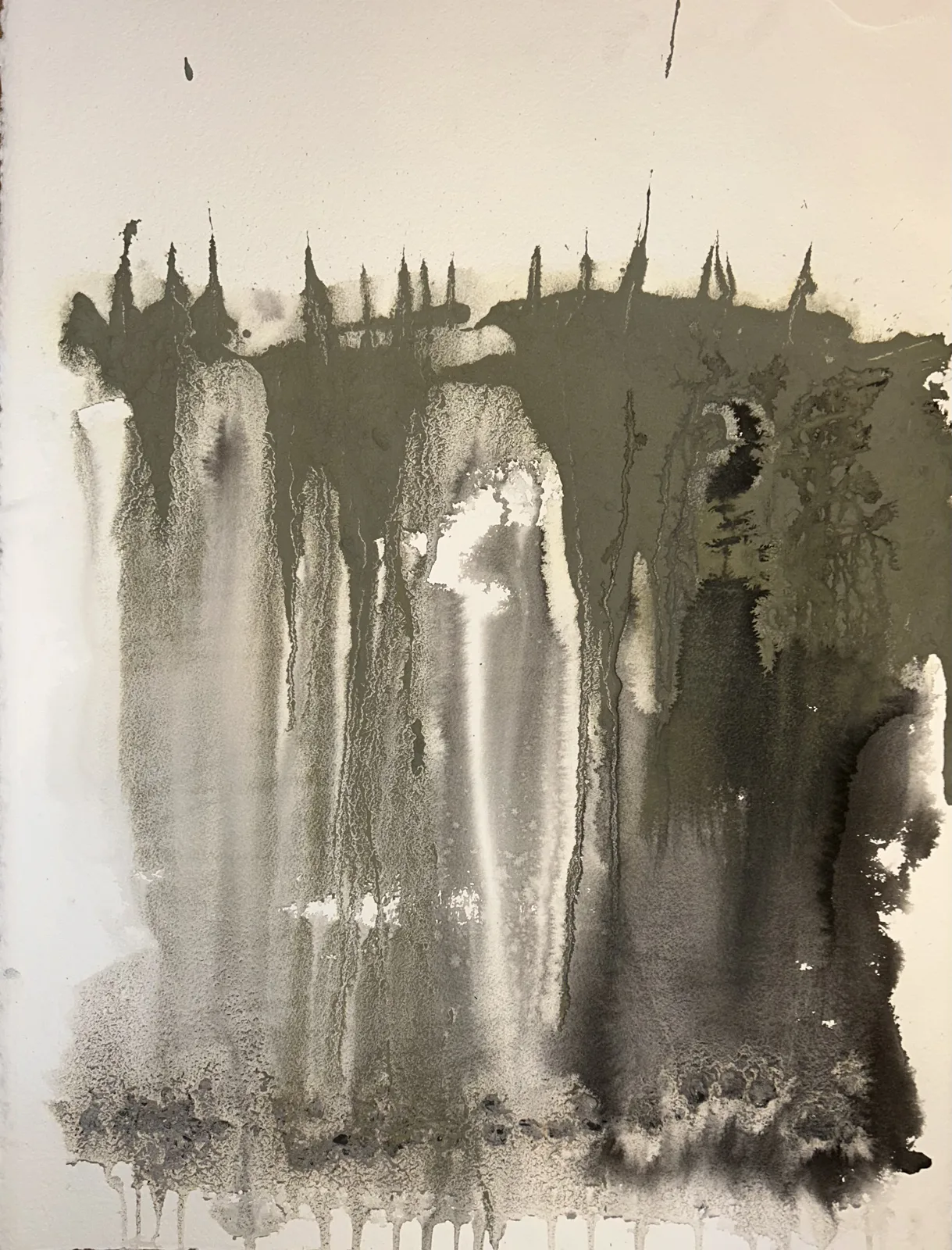 Akvarell Untitled 4 av Victor Edström