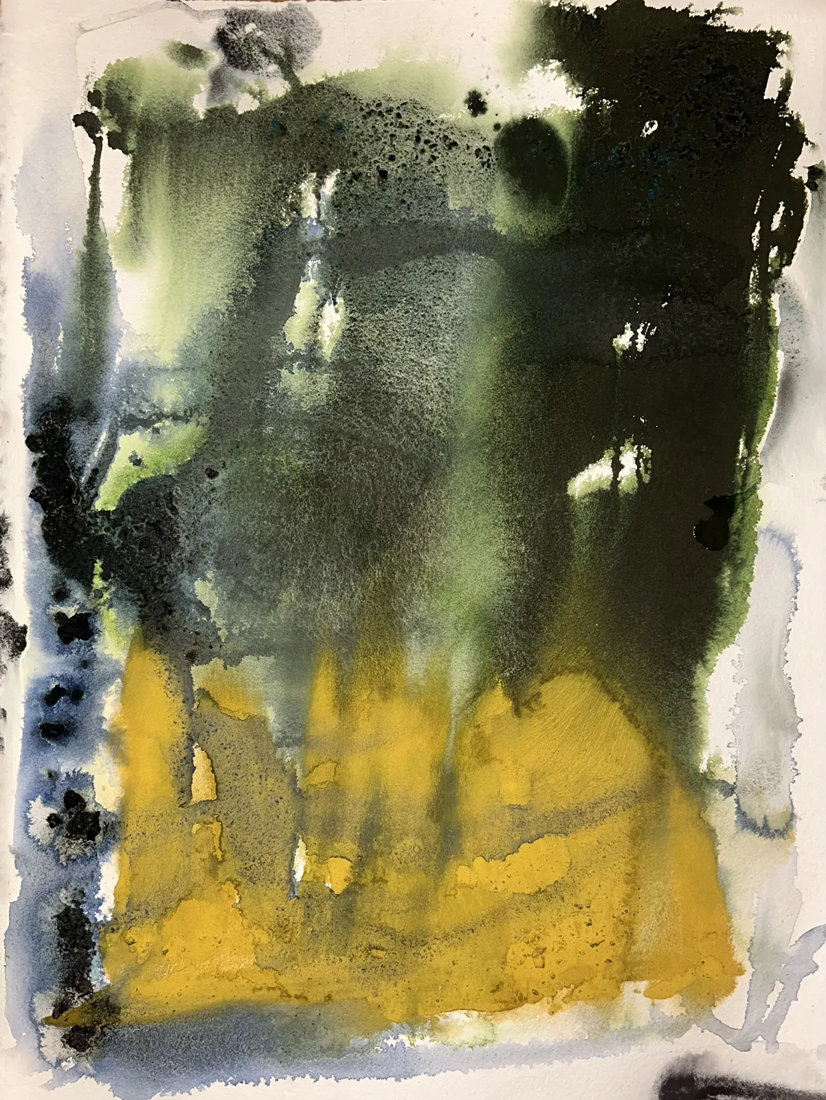 Akvarell Untitled 1 av Victor Edström