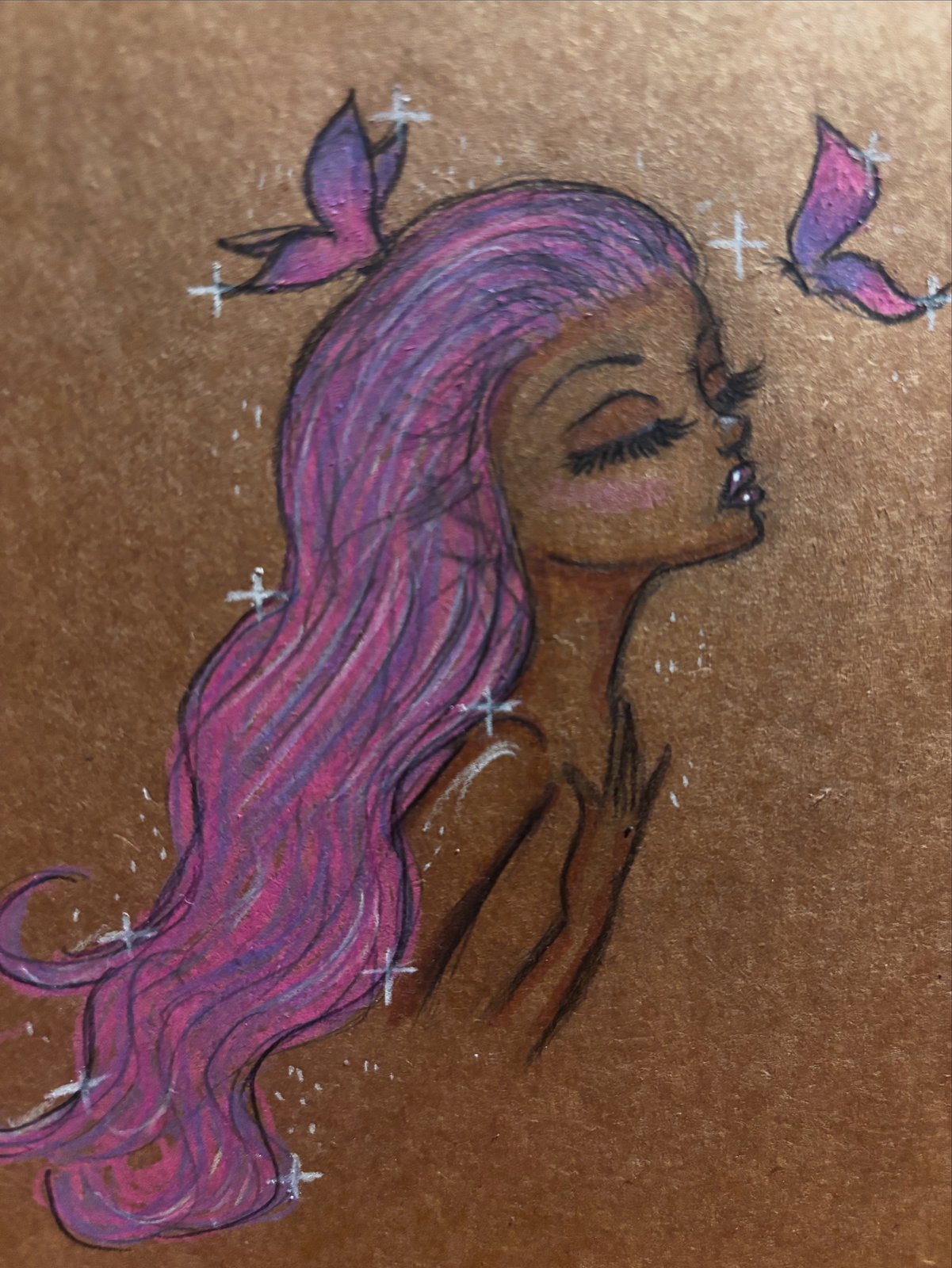 Butterfly in love av Linda Wolf Toll