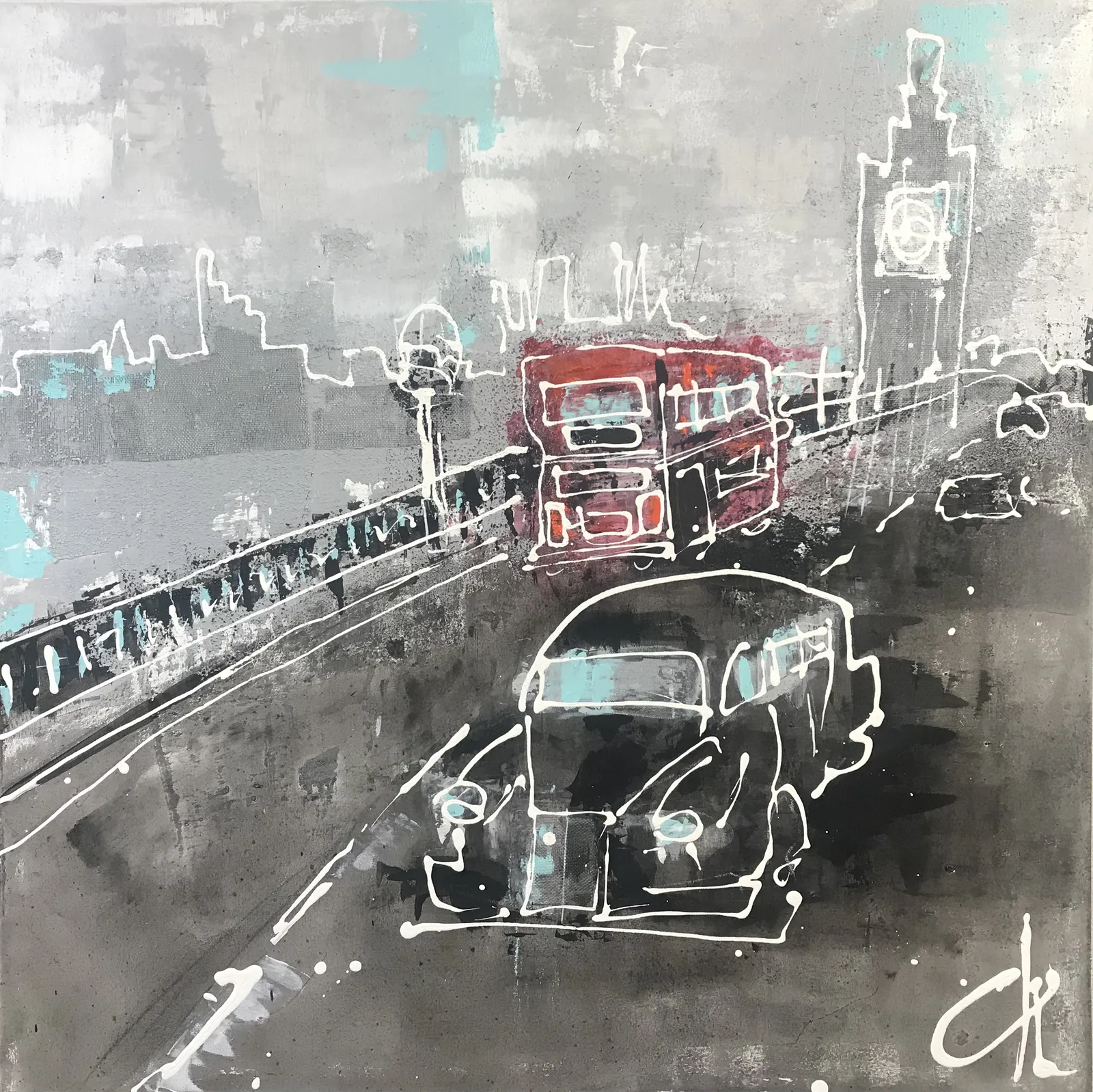CITY RUSH - LONDON HUSH av Chantal Guyot