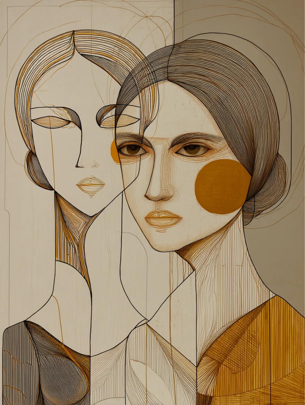 Aligned III av Jenni Borg