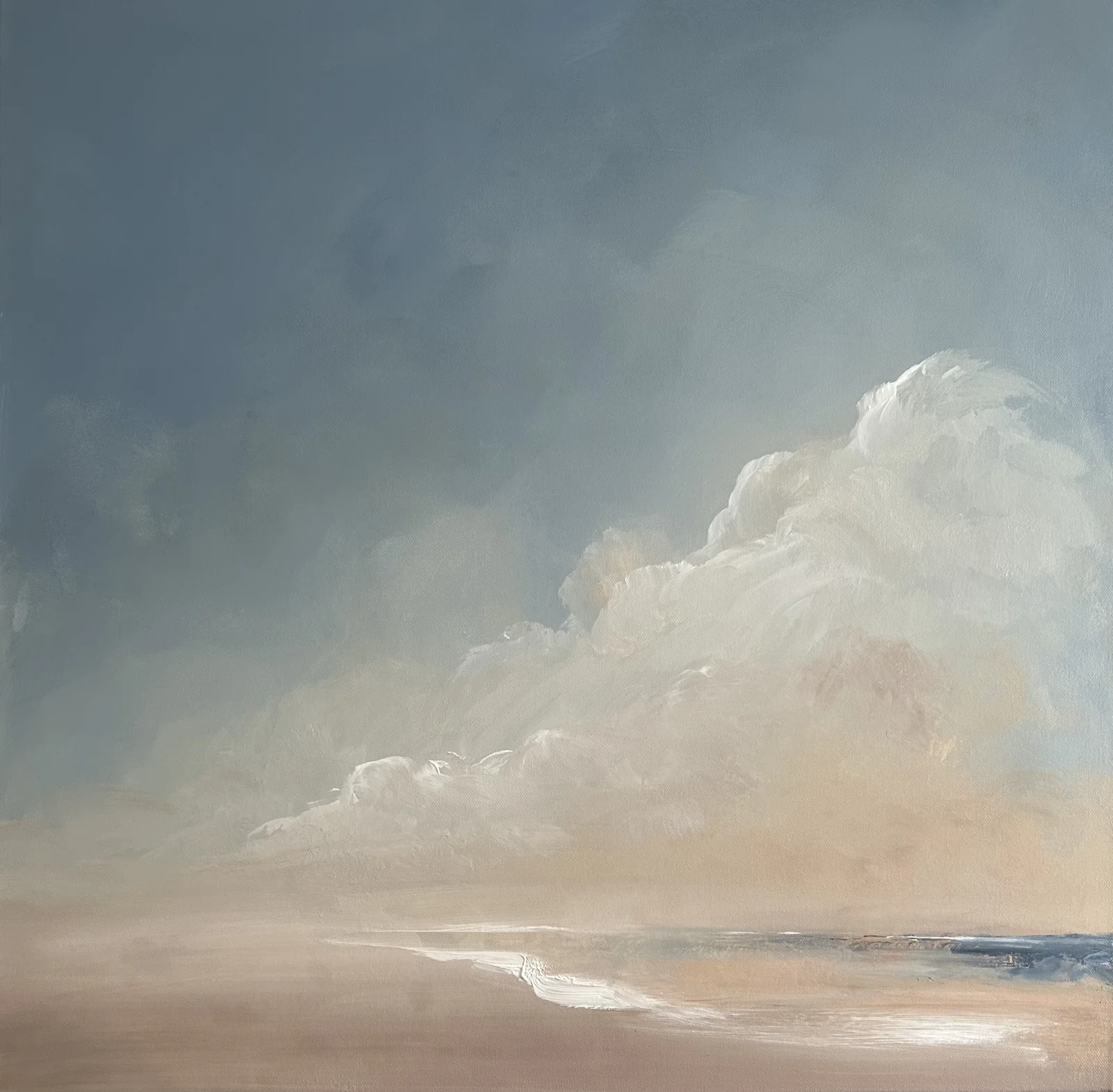 Akrylmålning Sands av Petra Maison