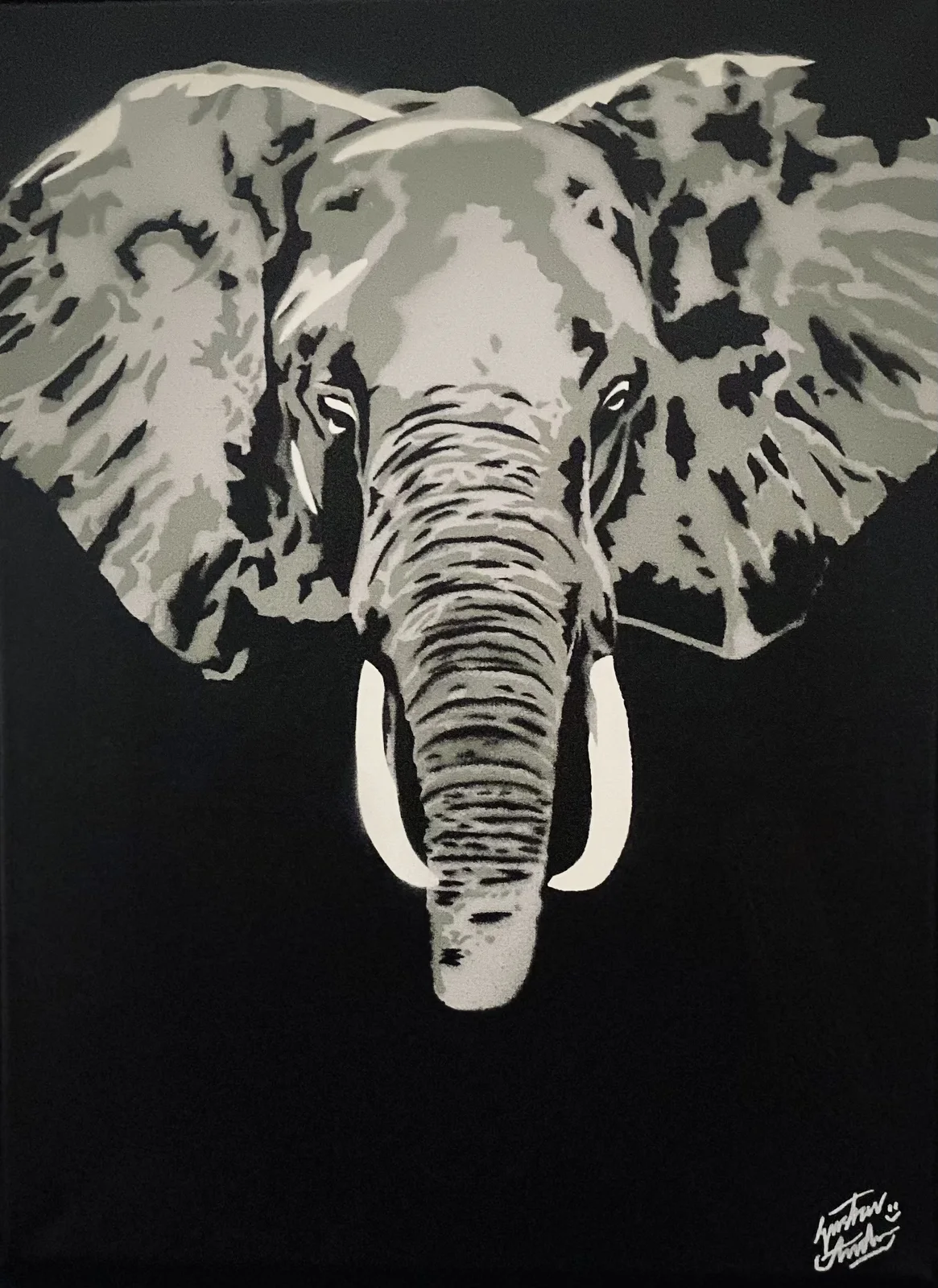Elefant av Gustav Andersson