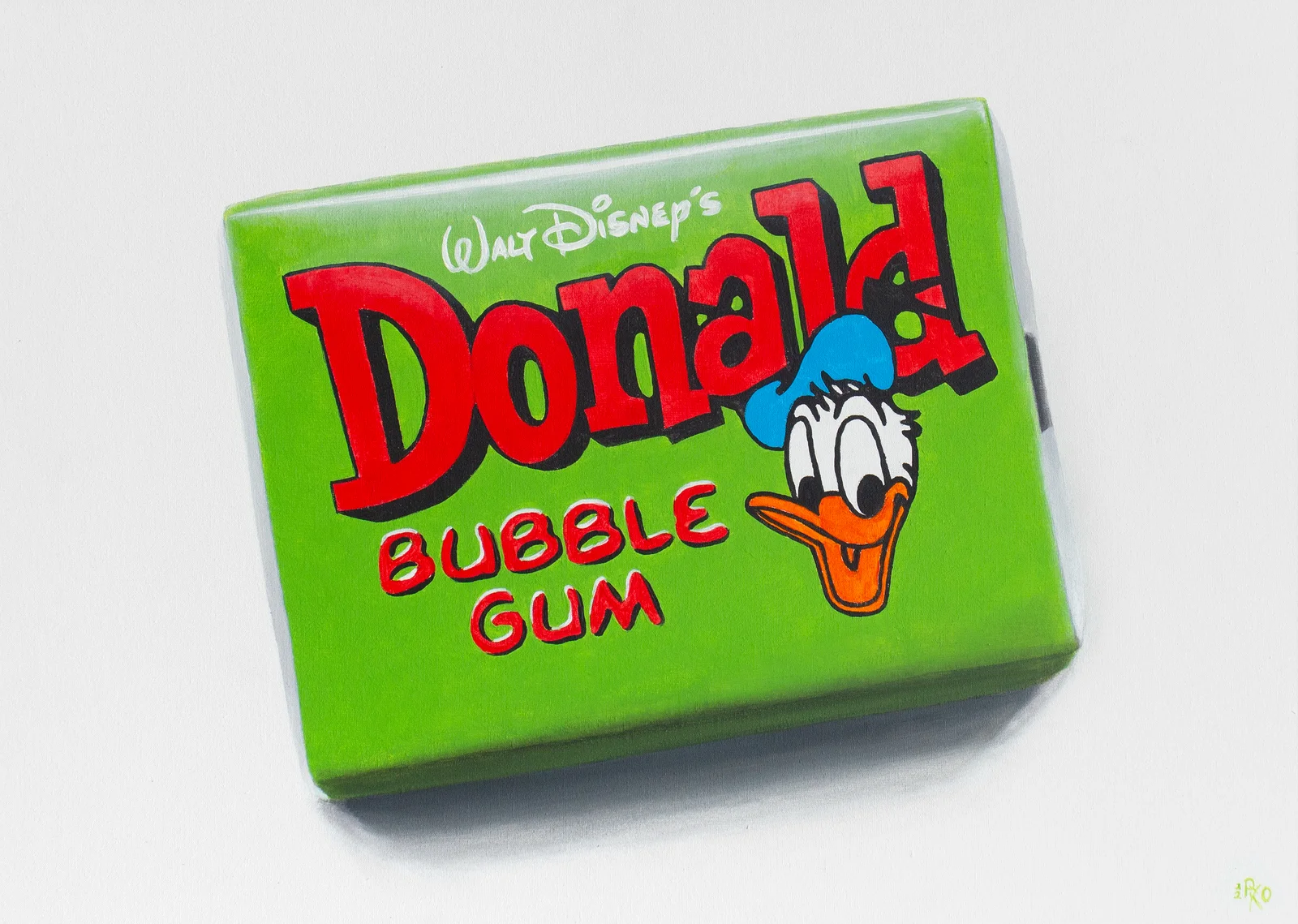 Akrylmålning Donald Green av Ruslan Kolomiyets