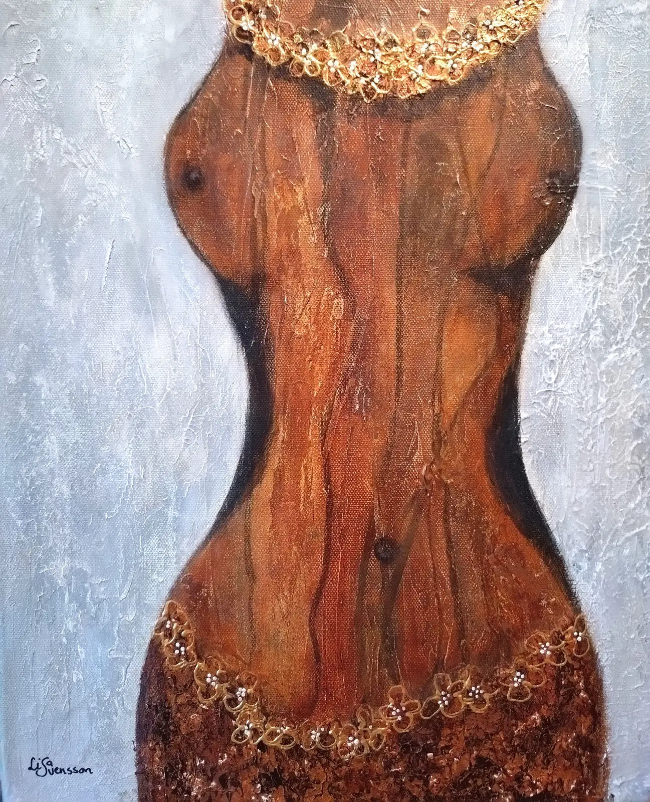 Wooden torso av Lisa Svensson