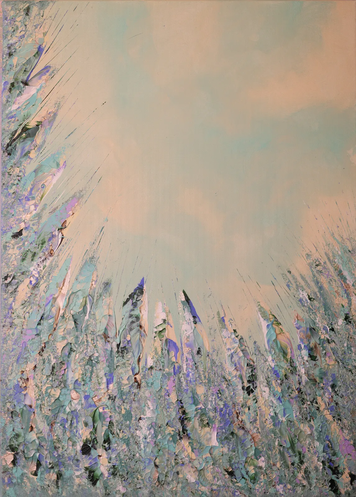 Akrylmålning Summer breeze av Nathalie Palmaer