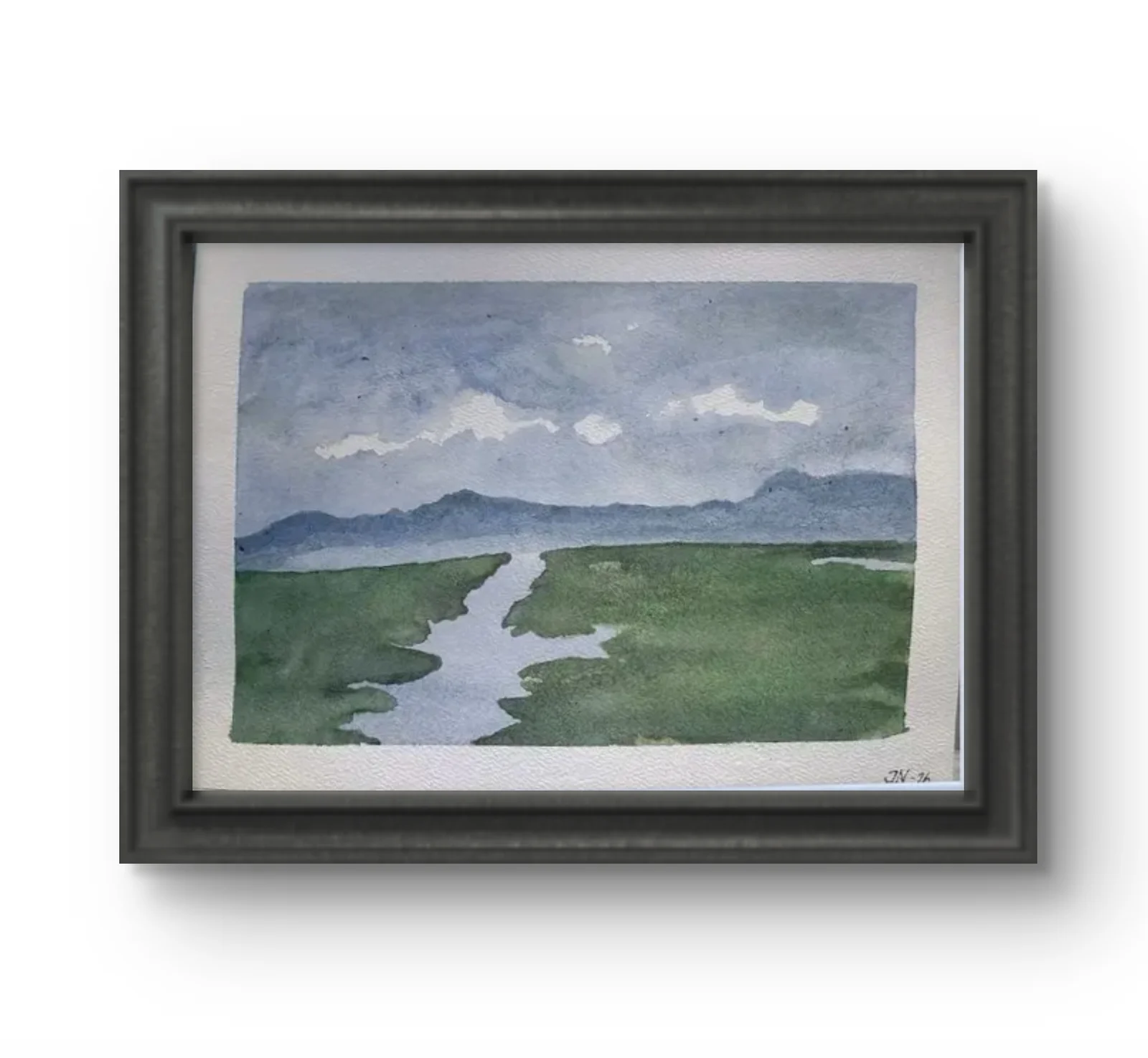 Akvarell av Johanna Norrgård