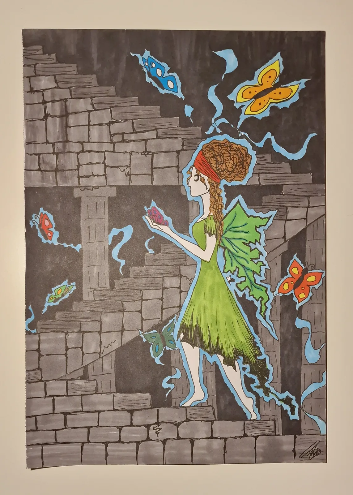 Lady butterfly av Irina Nygren Zethraeus