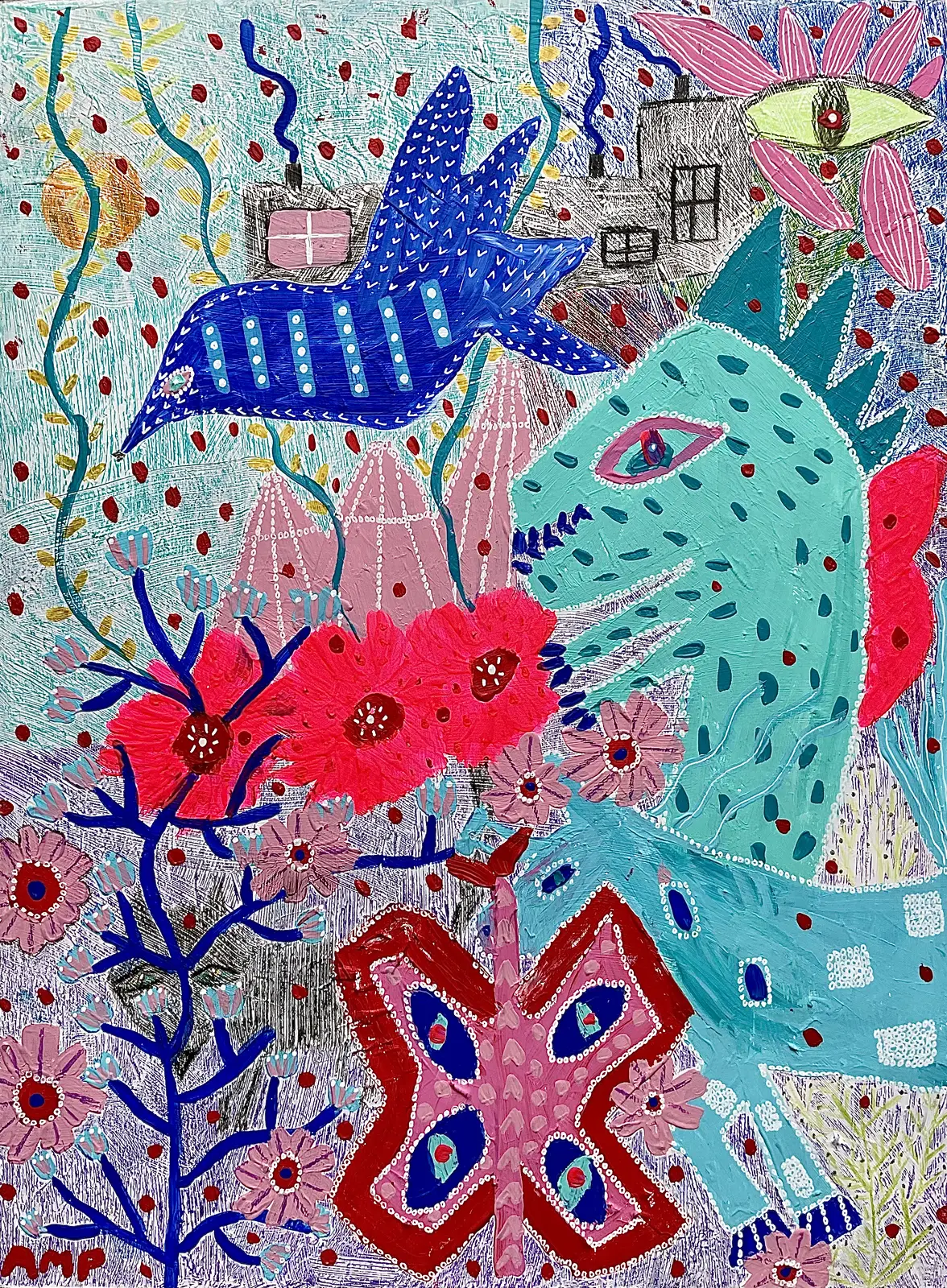 Red snow av Anna Margaretha Pettersson