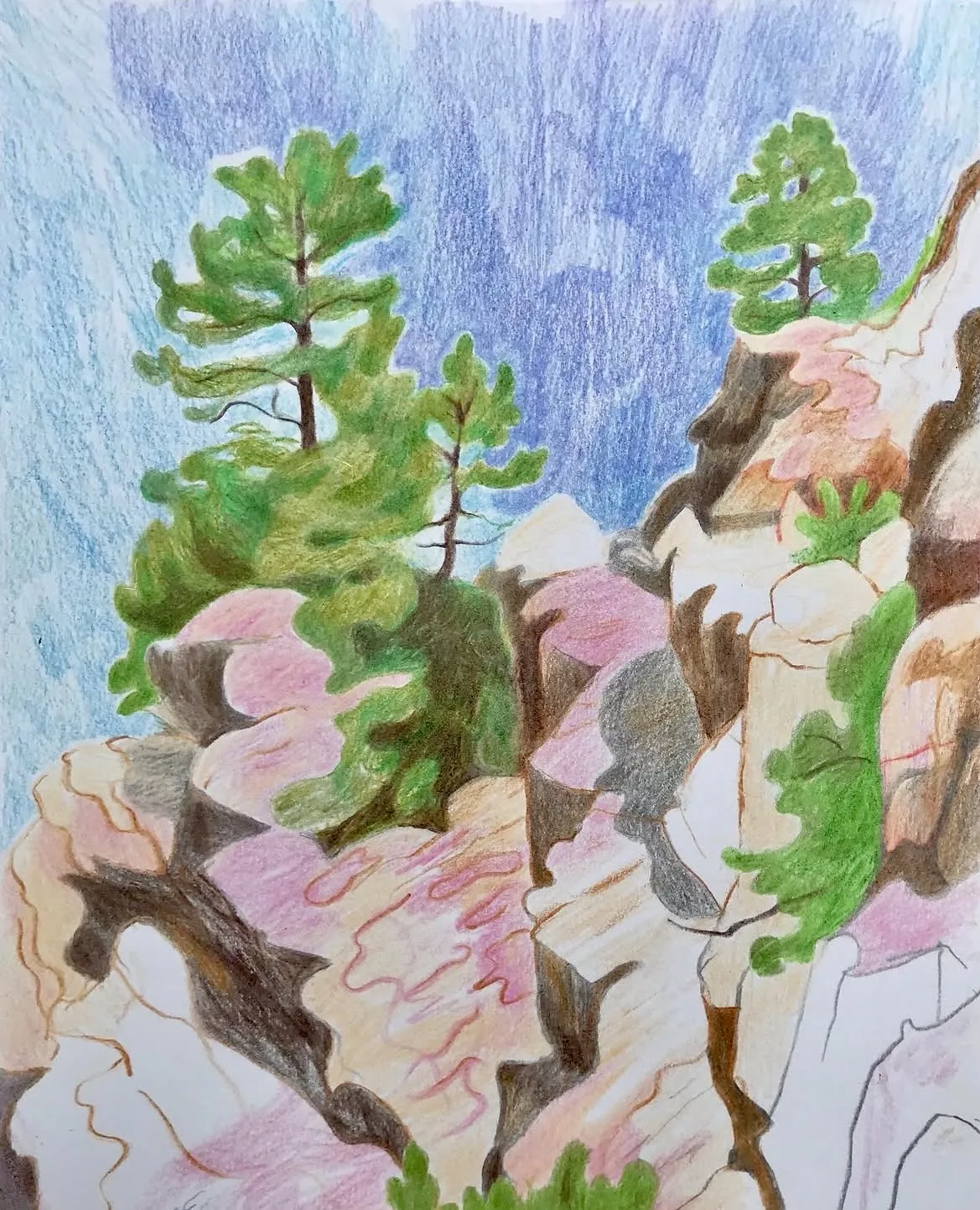 Pink Mountain av Li Loomis