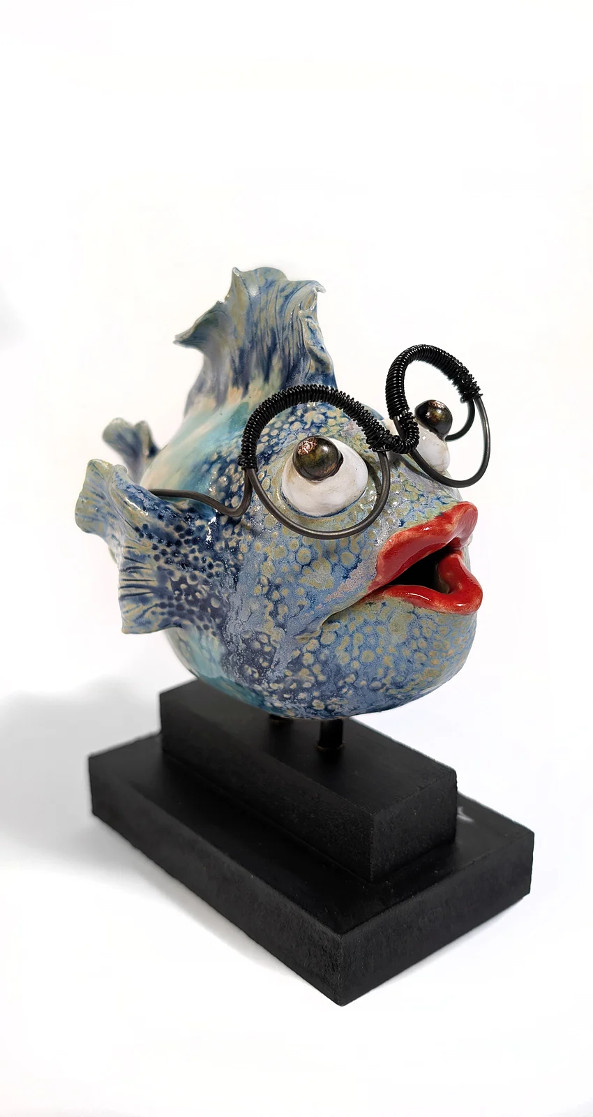 Skulptur Silvia Del a Spigg av Helena Henriksdotter