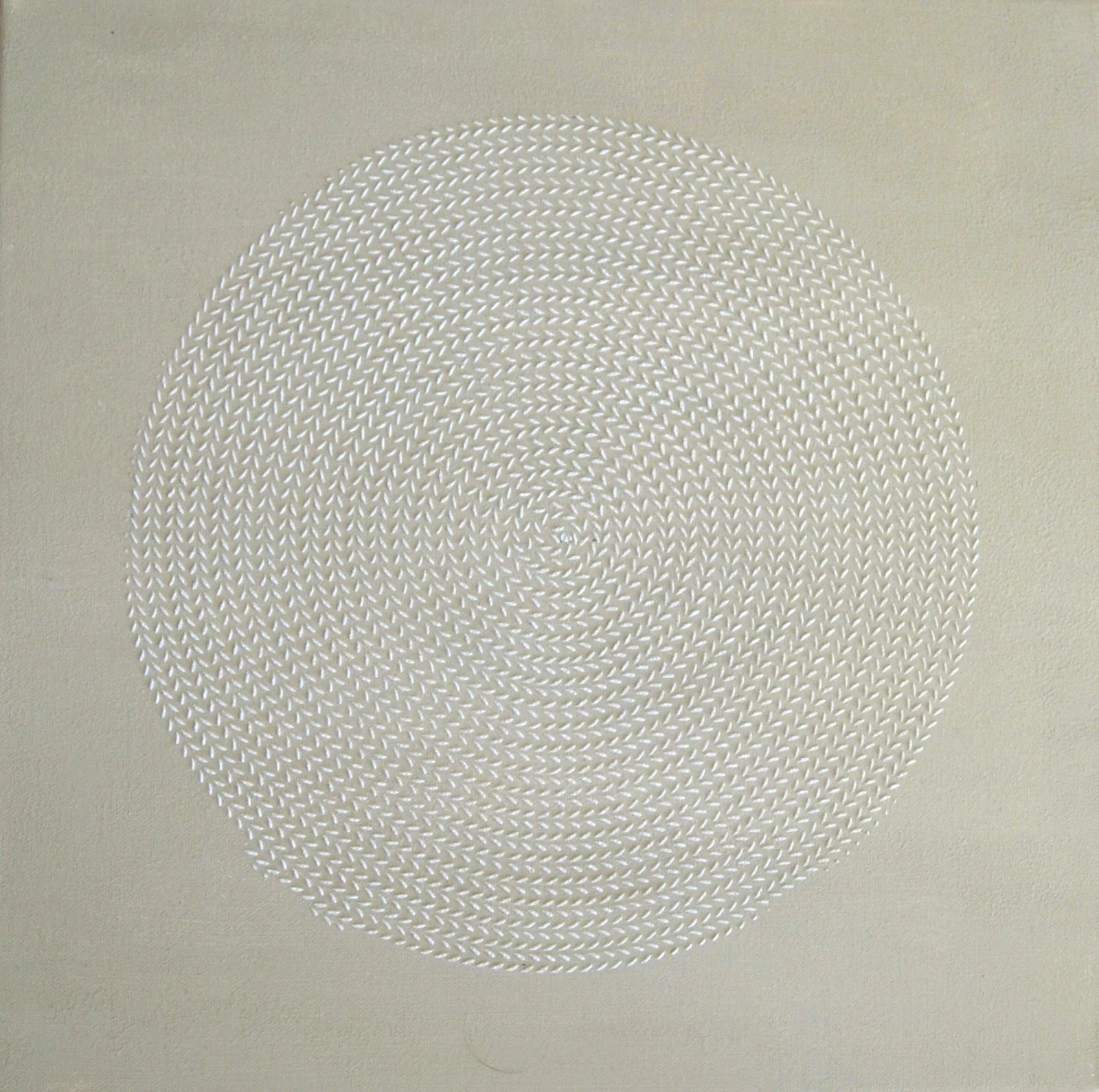 Akrylmålning Stiches av Cia Stålkrantz