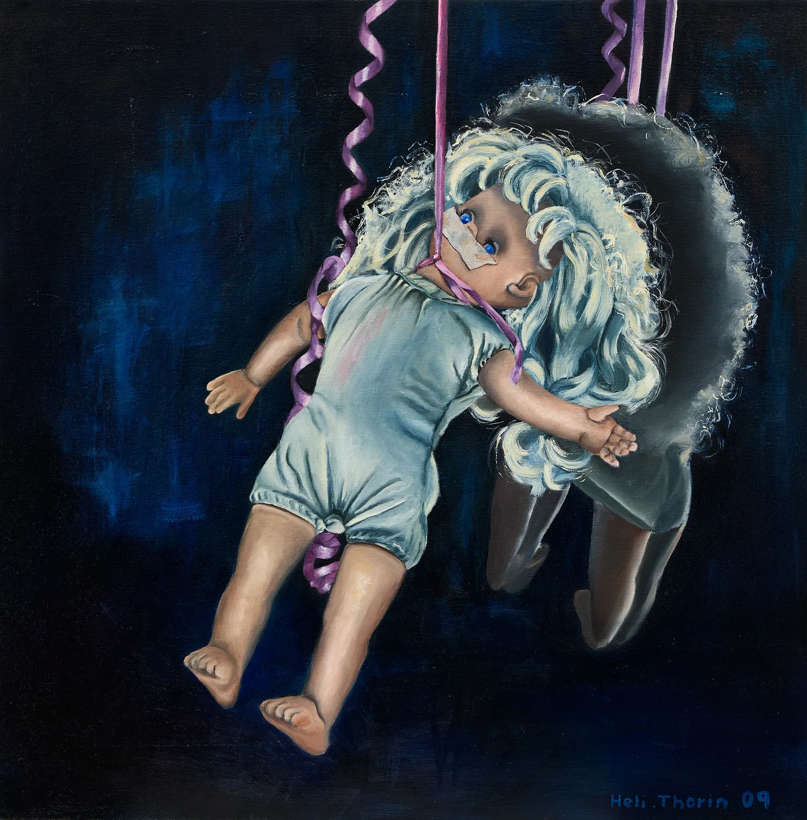 Oljemålning av Heli Thorin