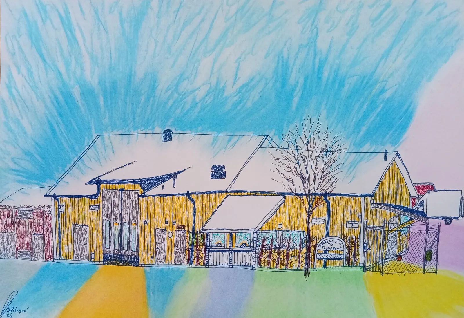 Transport, Sigfrid, Växjö, 2026 av Bernardo Per Fredrik Pebaque