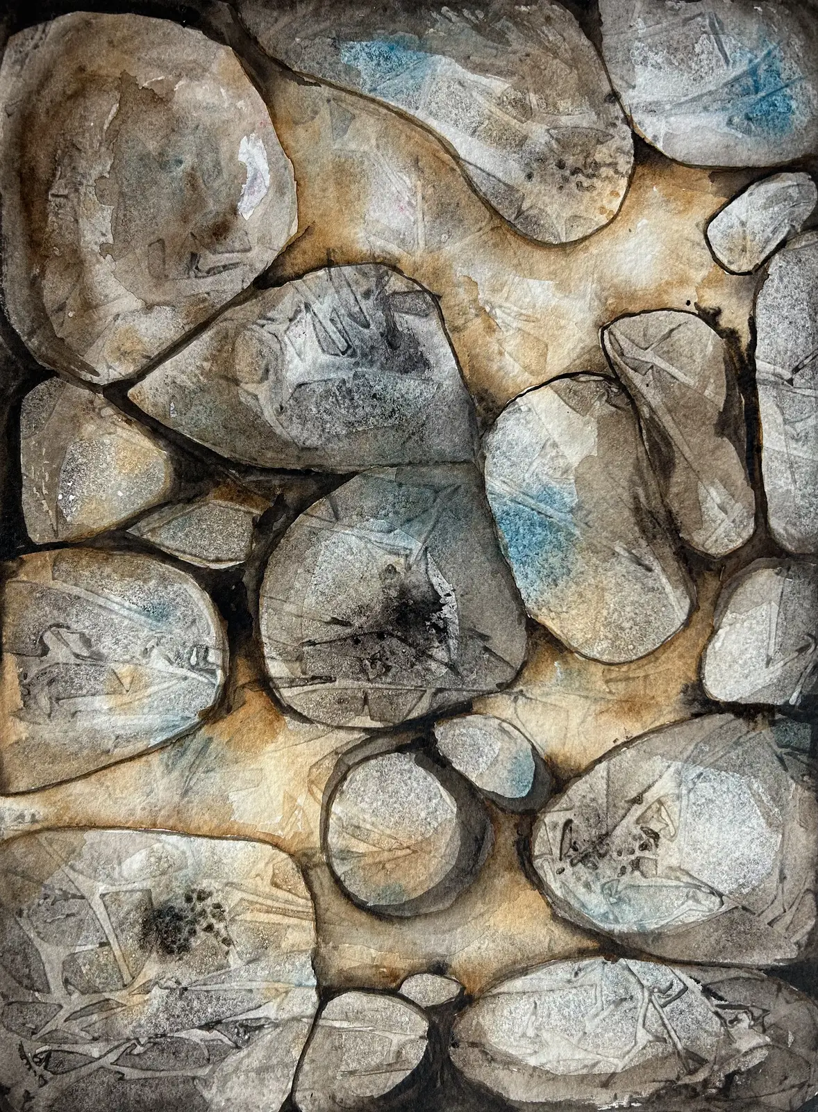 Akvarell Sommardrömmar av Therése Marklund