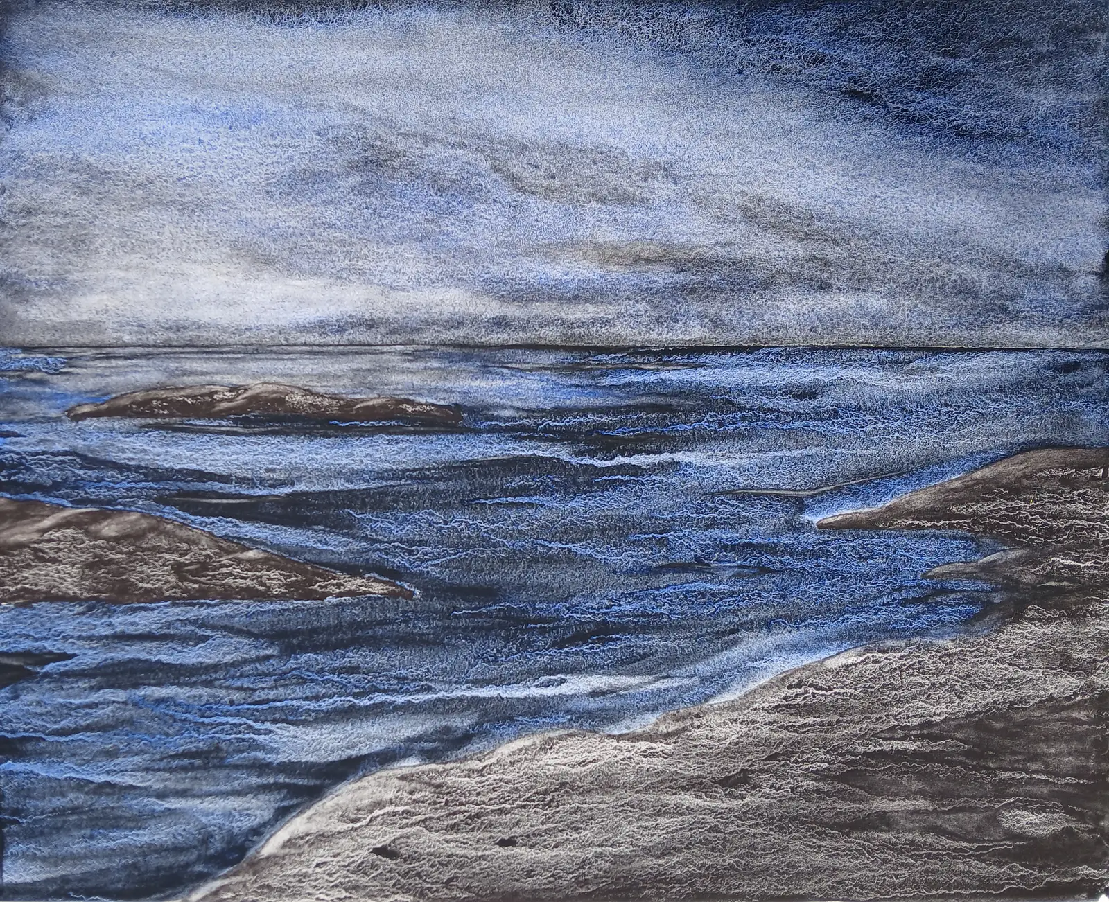 Akvarell Oro av Jerker Idestam-Almquist