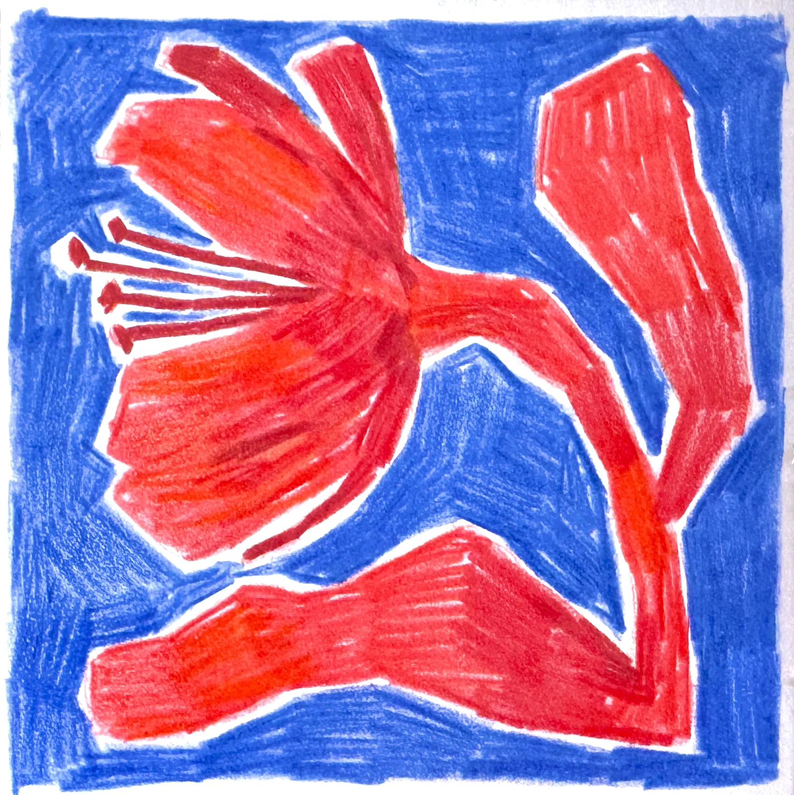 Blomma miniatyr av Ekaterina Dutkevich