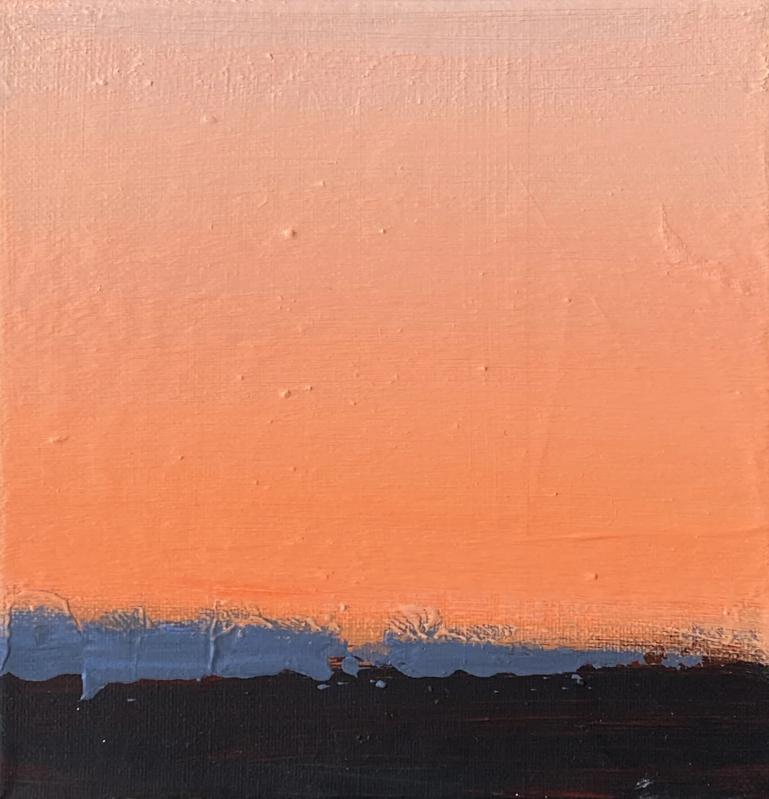 Akrylmålning Natthimmel 2 av Linnea Larsson