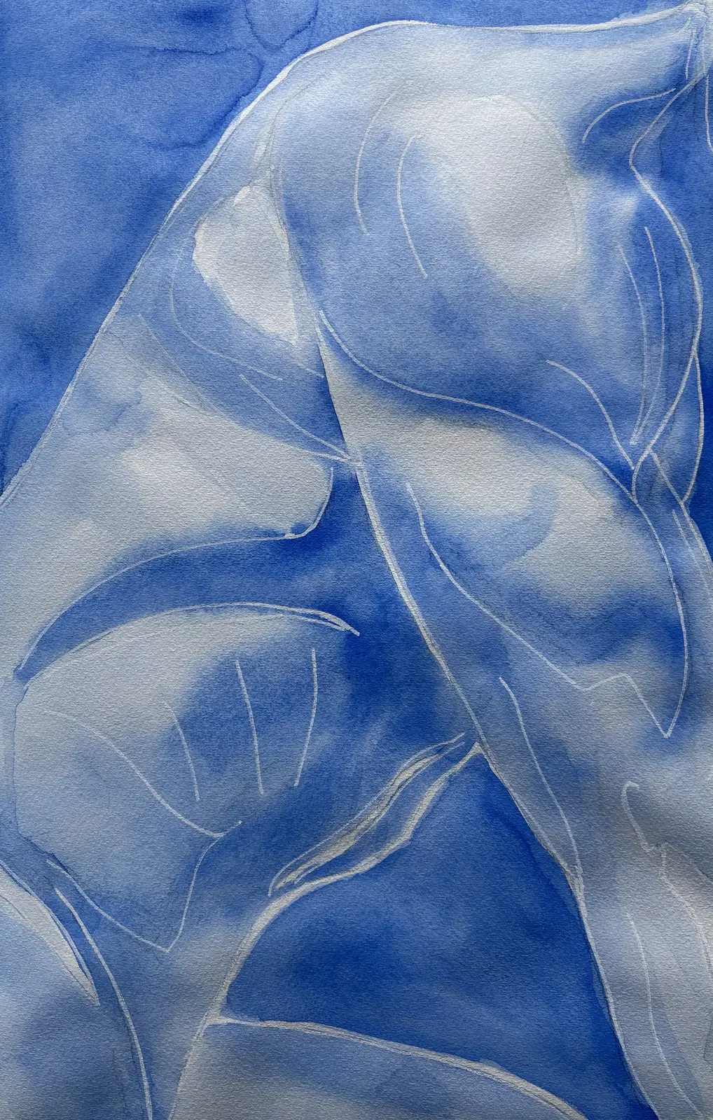 Akvarell Athleten av Per Forsberg