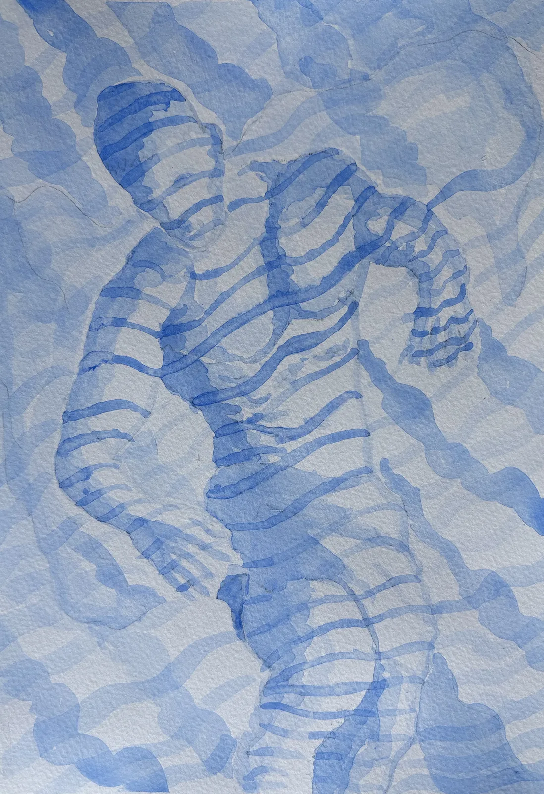 Akvarell Simmaren av Per Forsberg